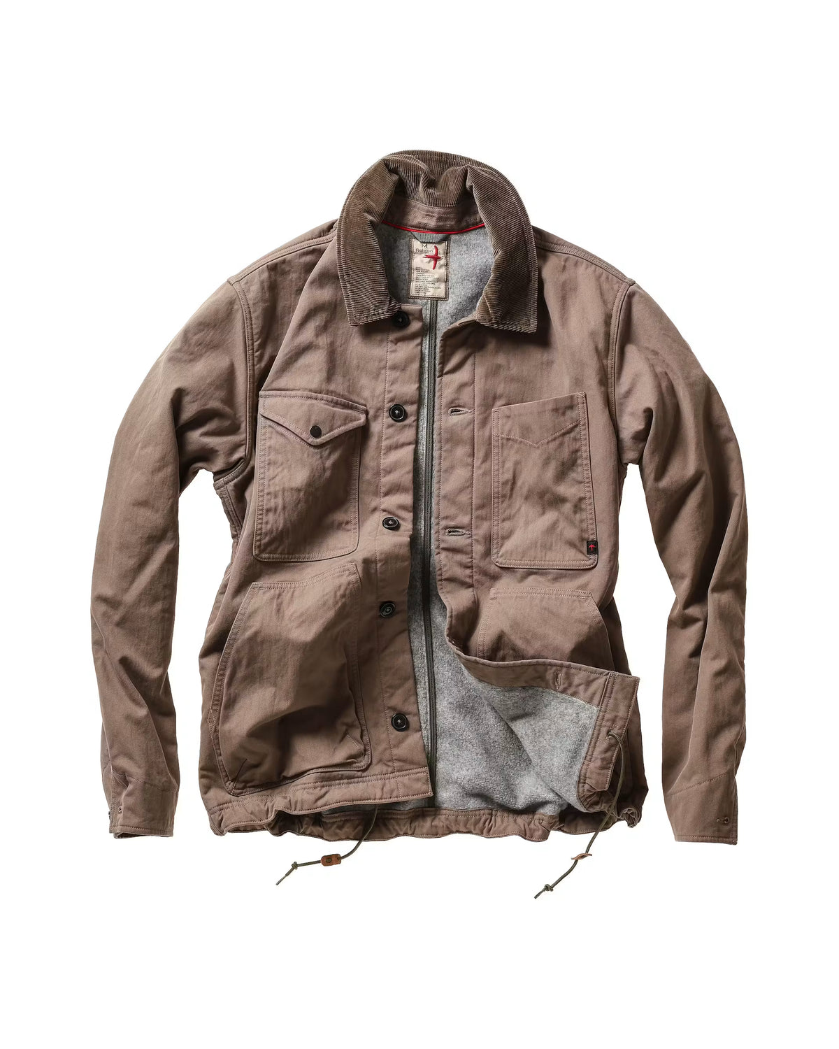 Pile-Lined Chore Coat - Tobacco