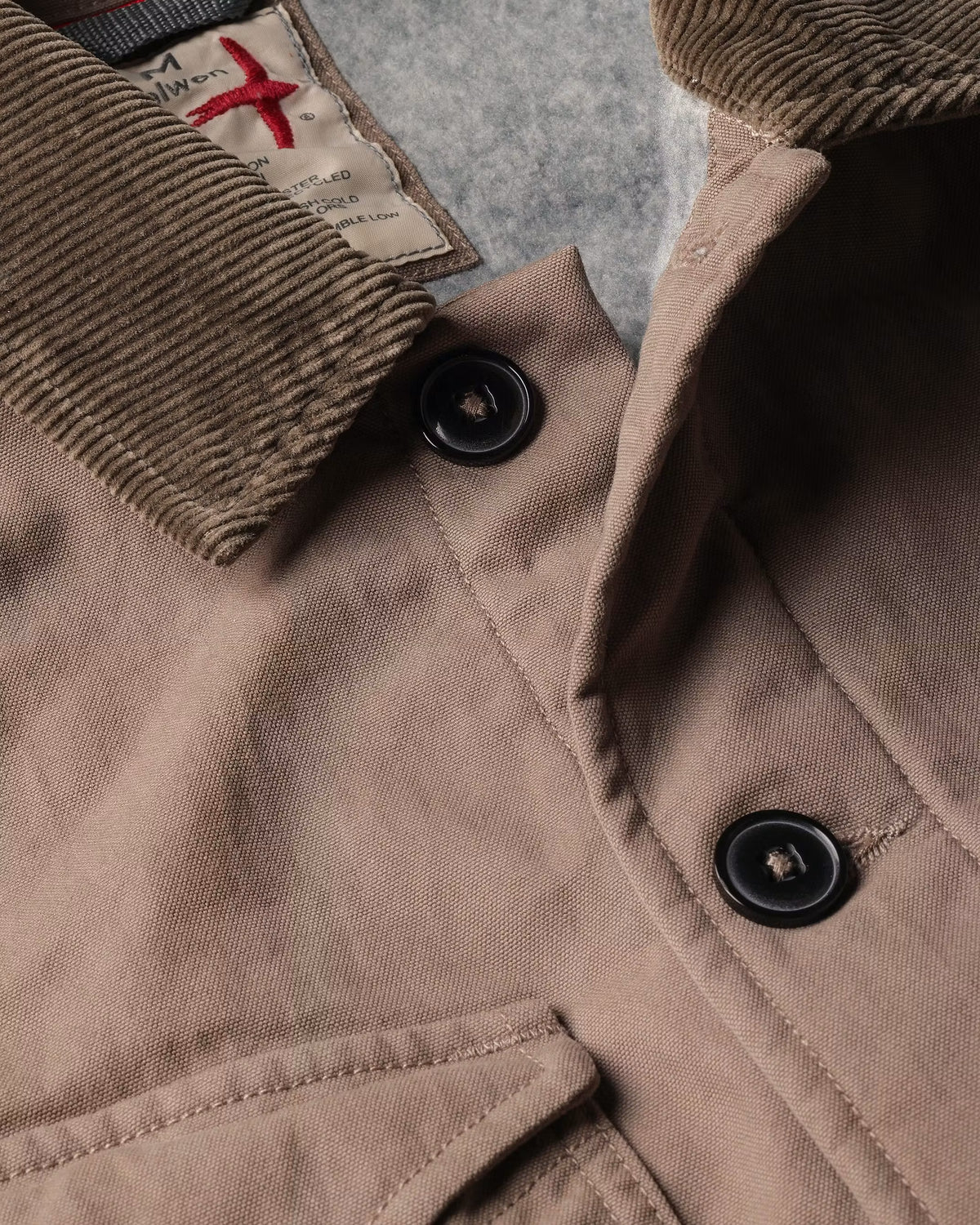 Pile-Lined Chore Coat - Tobacco