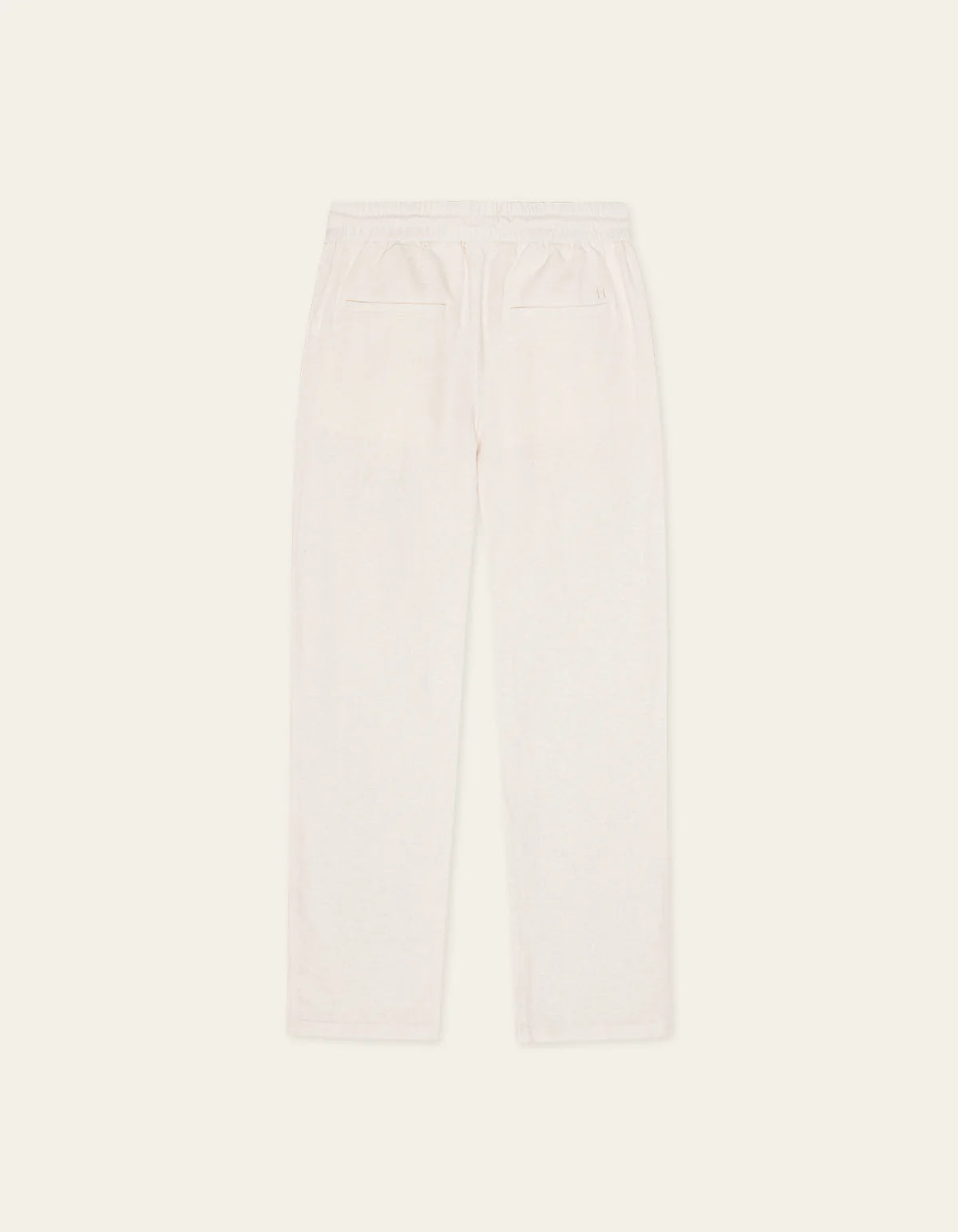 Patrick Linen Pants - Eggnog White