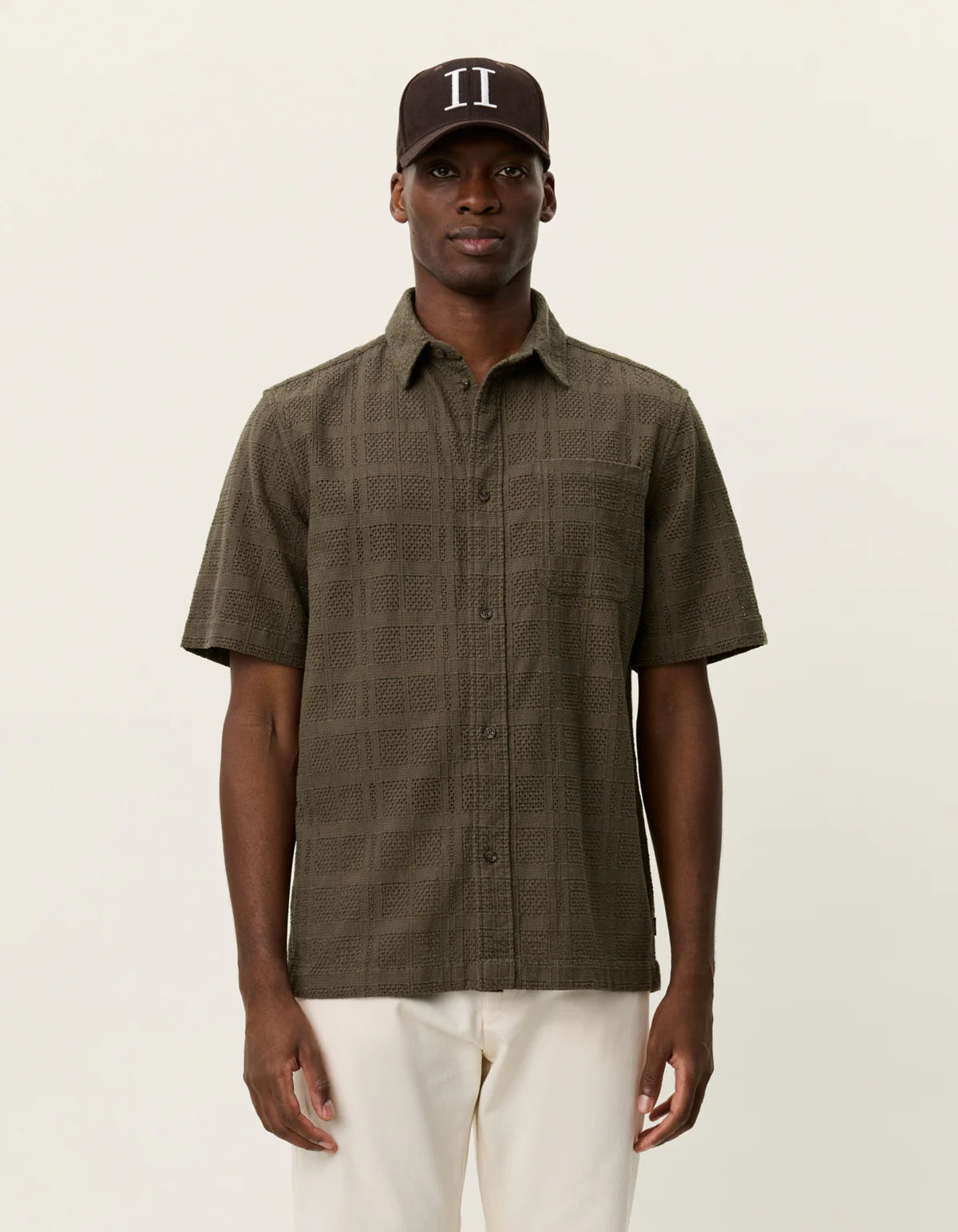 Charlie SS Shirt - Olive Night