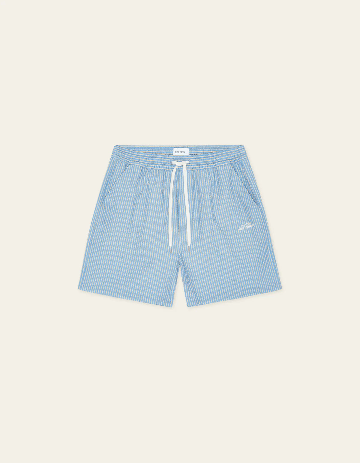 Stan Stripe Seersucker Swim Shorts - Allure