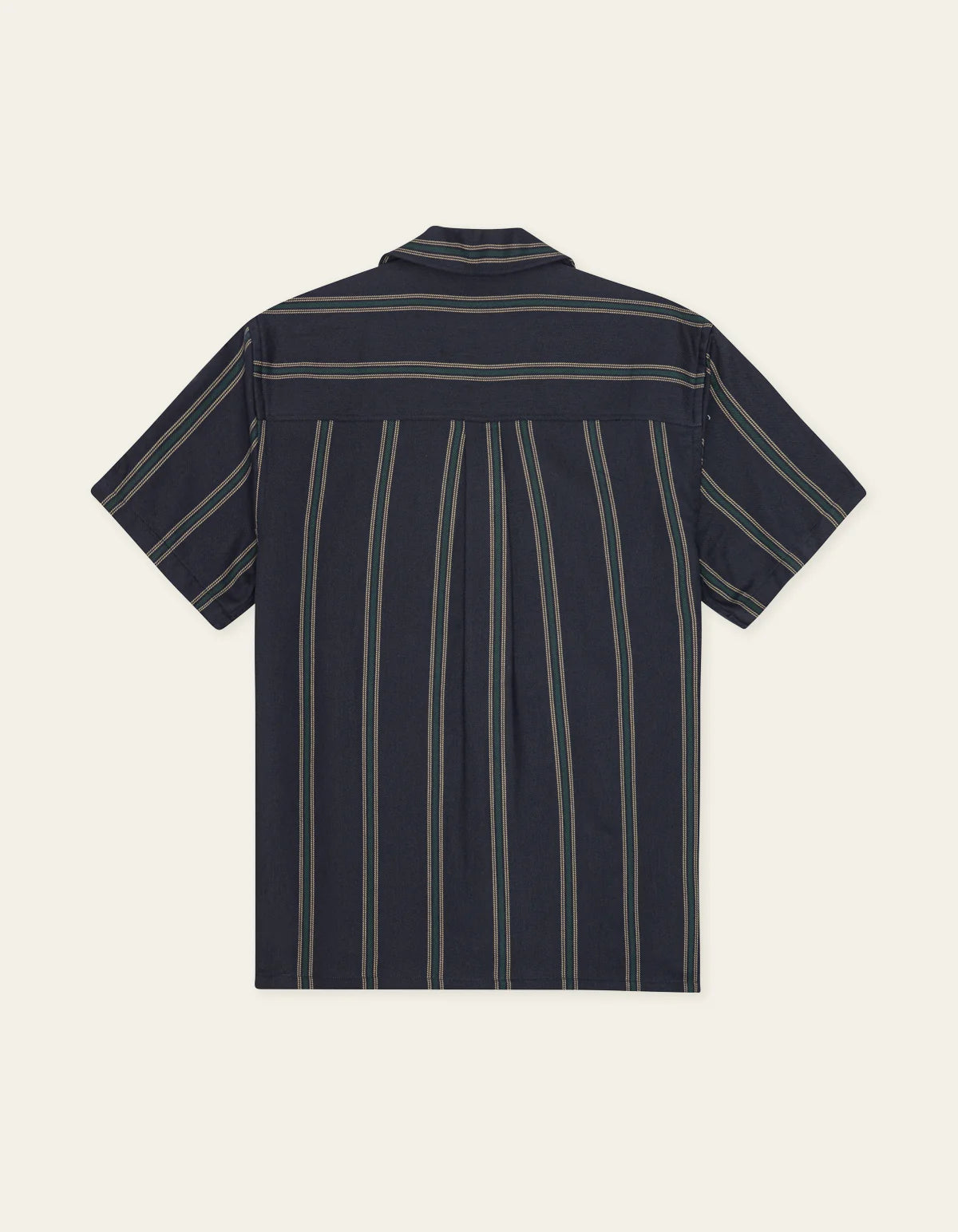 Lawson Stripe SS Shirt - Dark Navy