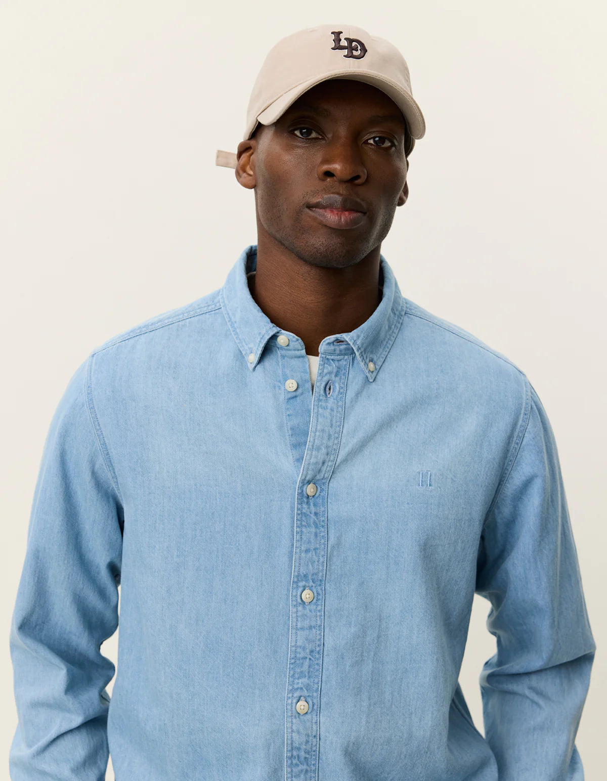 Konrad Denim Shirt - Light Indigo Wash