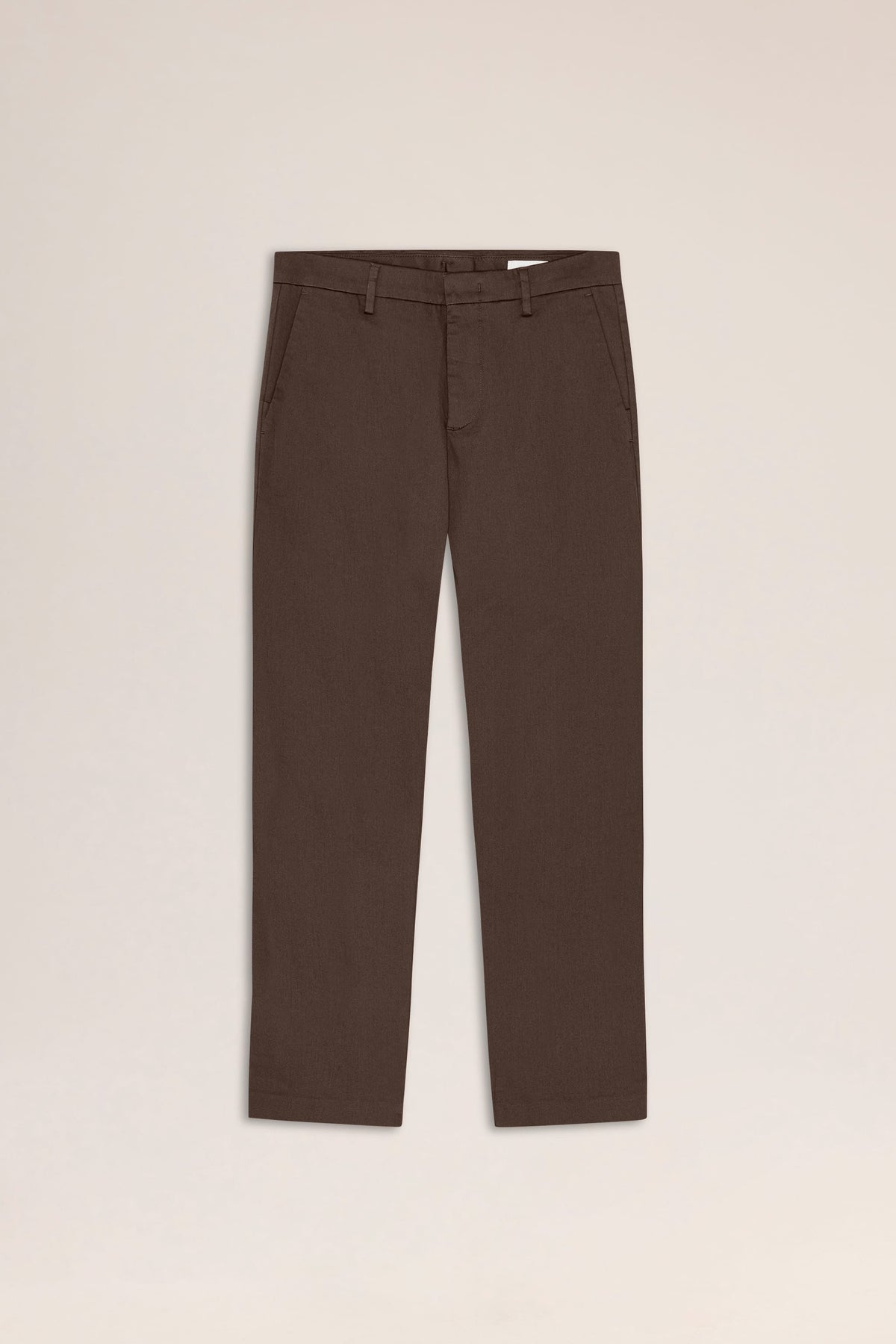 Theo - Classic Tailored Slim Fit Chino - Earthwood