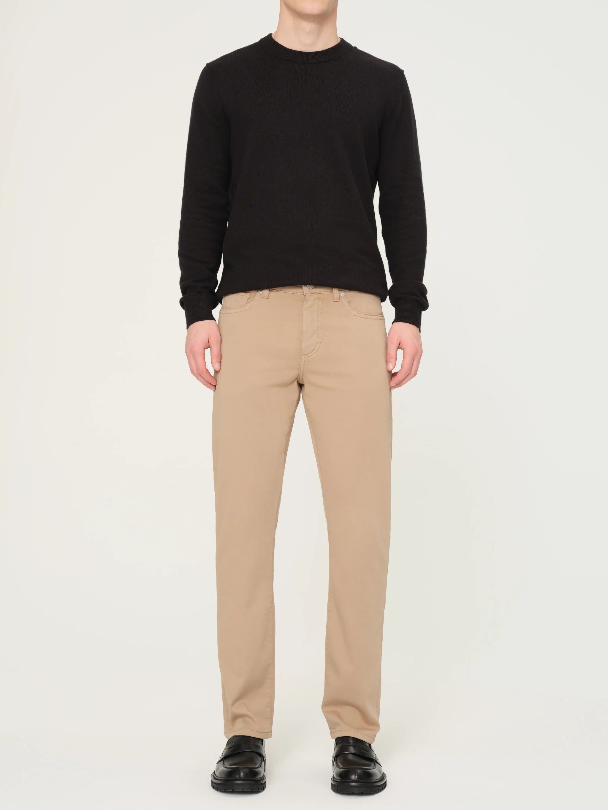 Russell Slim Straight Jeans - Sand Stone