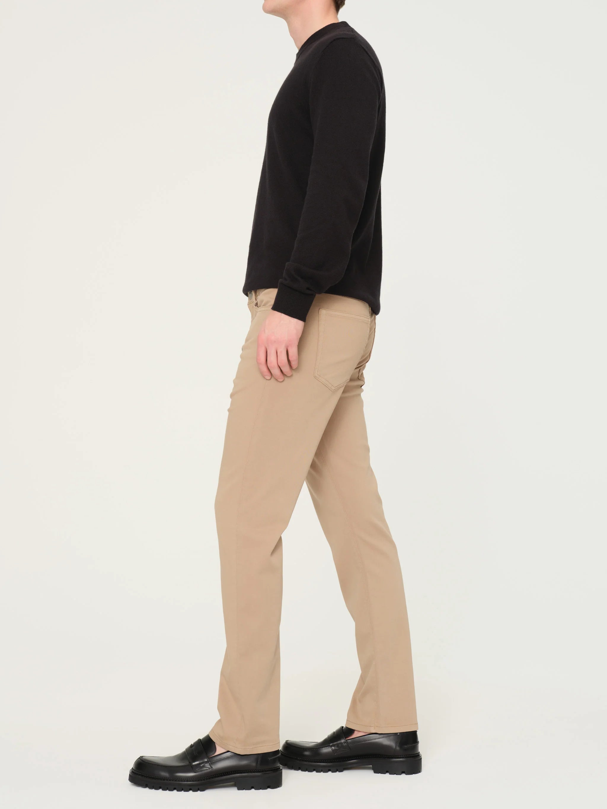Russell Slim Straight Jeans - Sand Stone