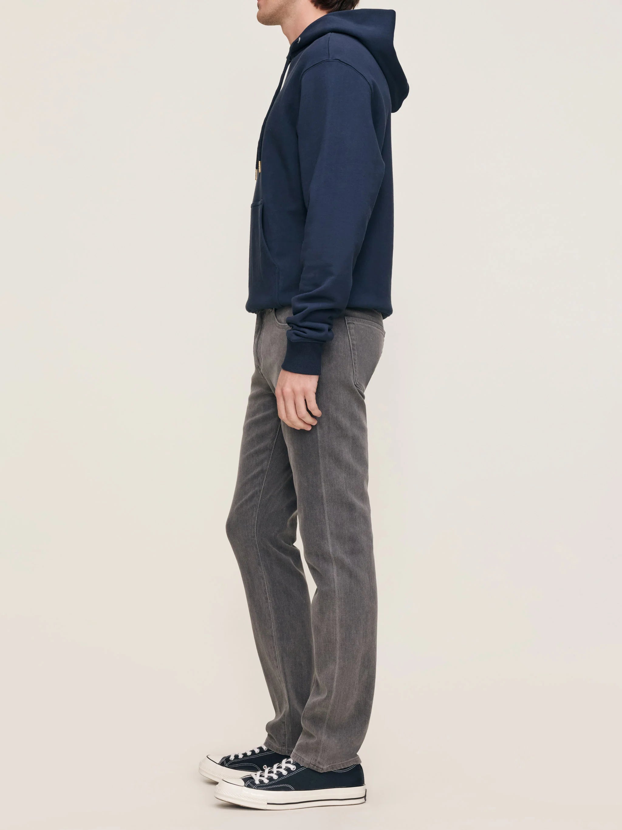 Russell Slim Straight Jeans - Weathered Grey