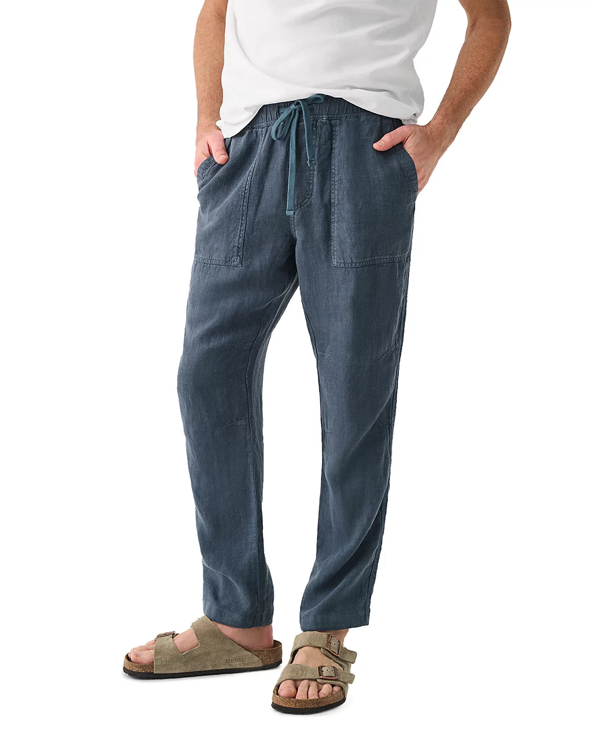 Linen Drawstring Pant