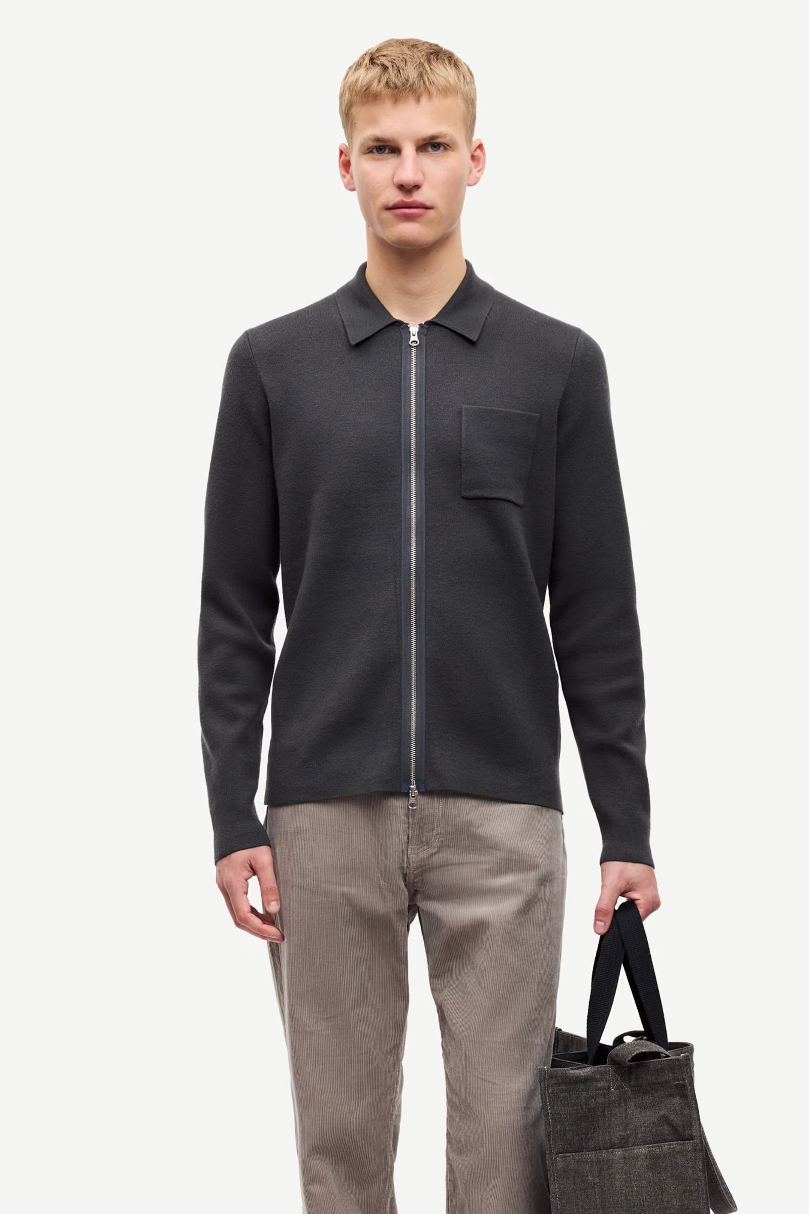 Guna X Zip 10490 - Black Oyster