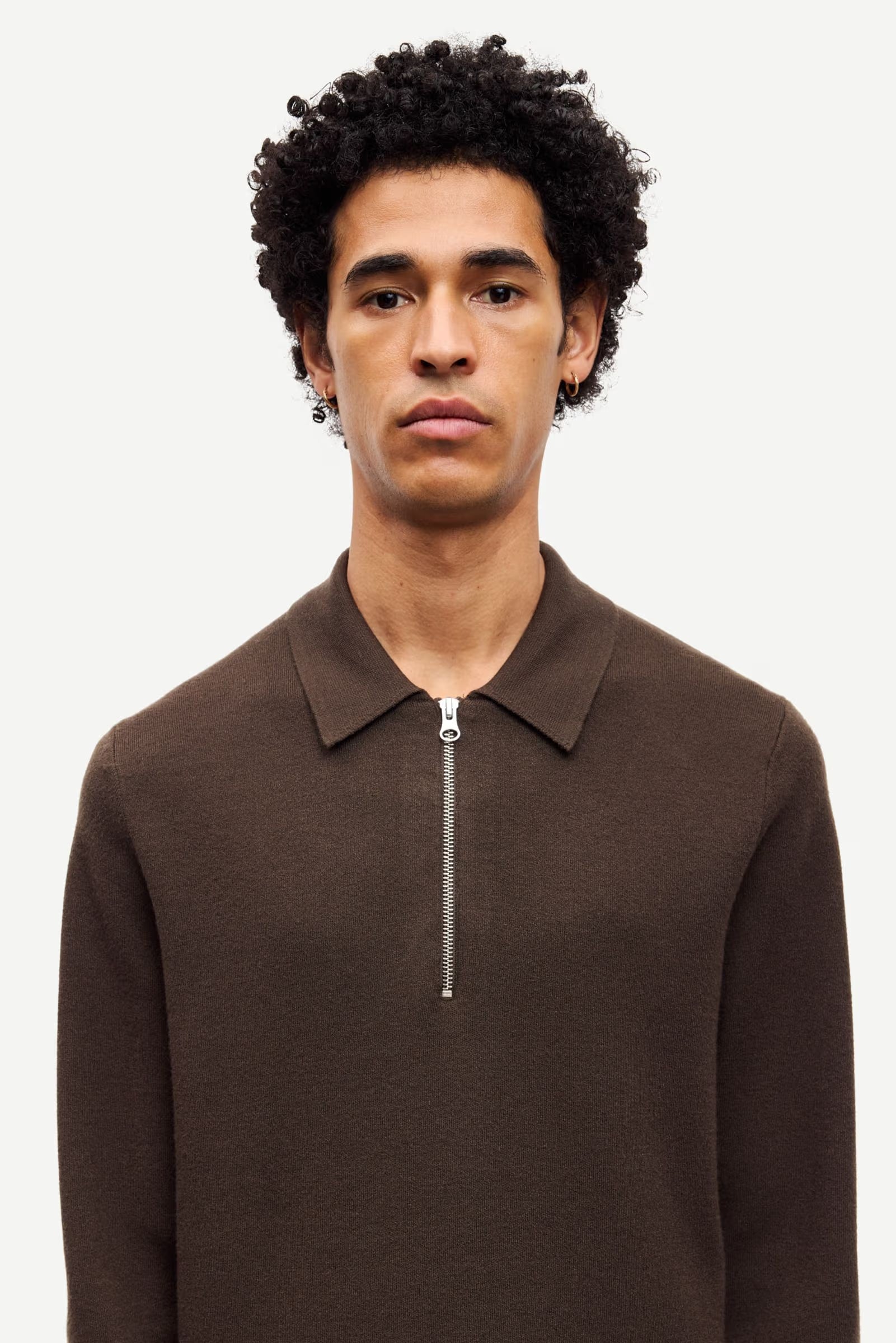 Guna Half Zip 10490 - Turkish Coffee