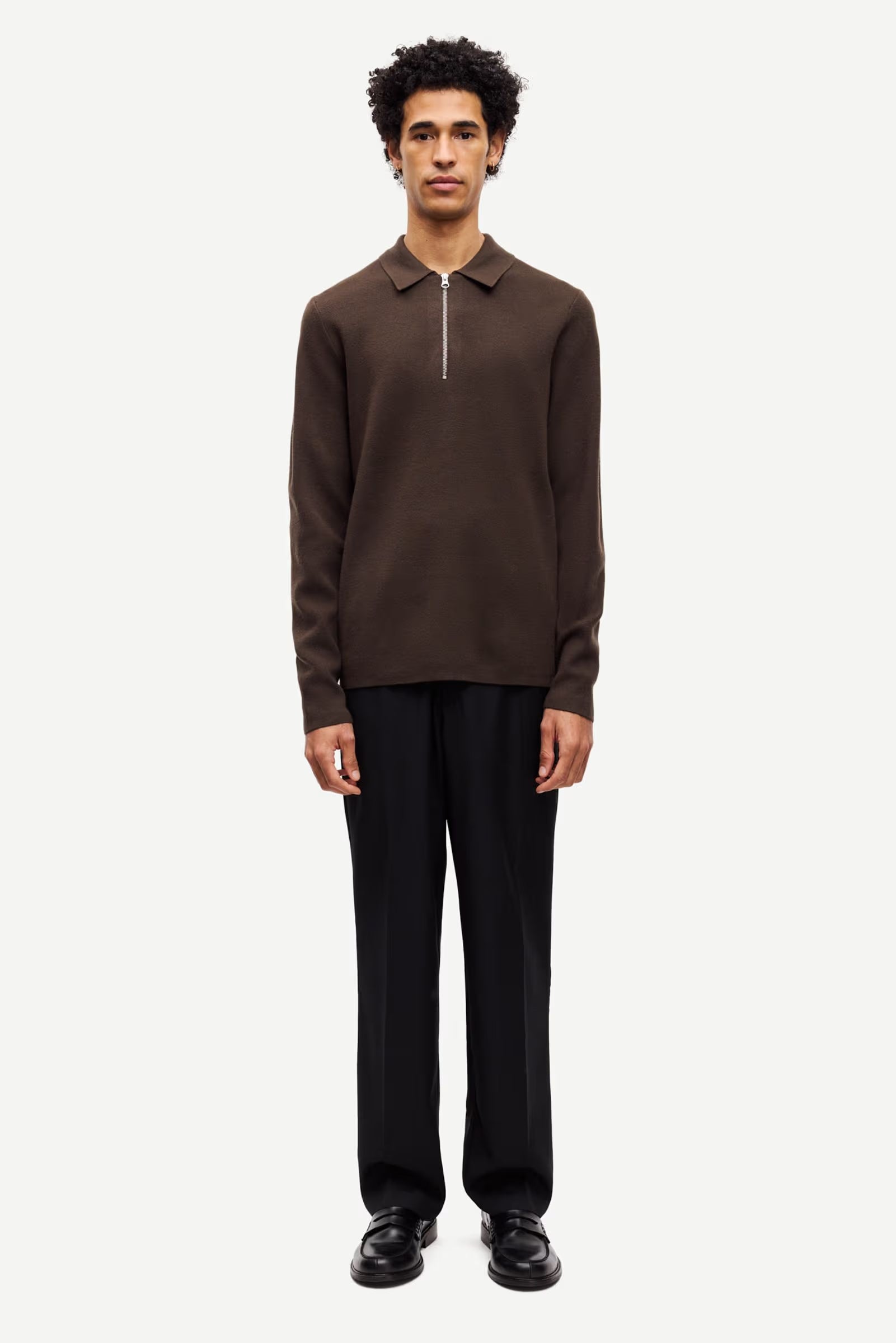 Guna Half Zip 10490 - Turkish Coffee