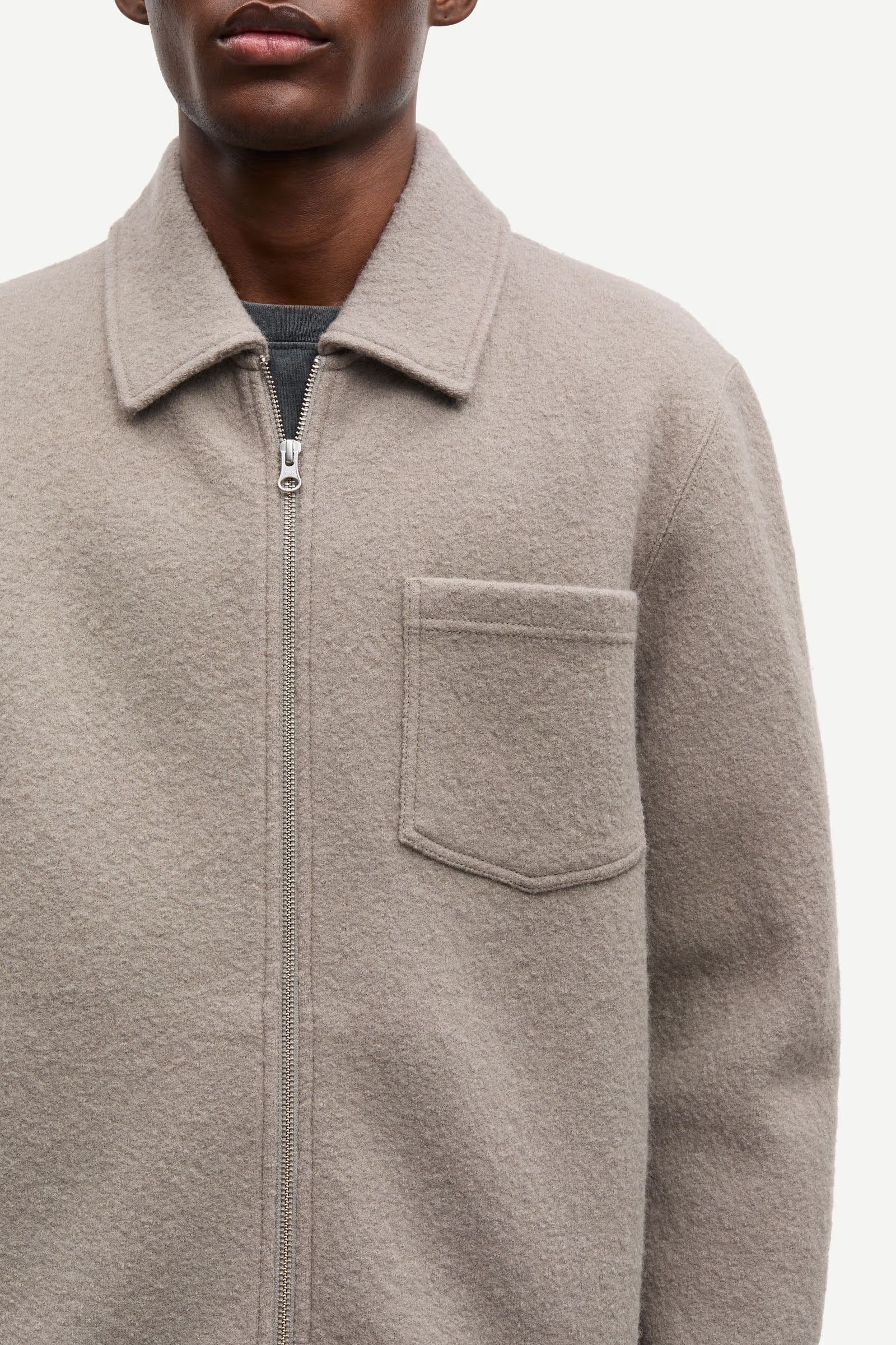 Hannes Full Zip 14612 - Elephant Skin