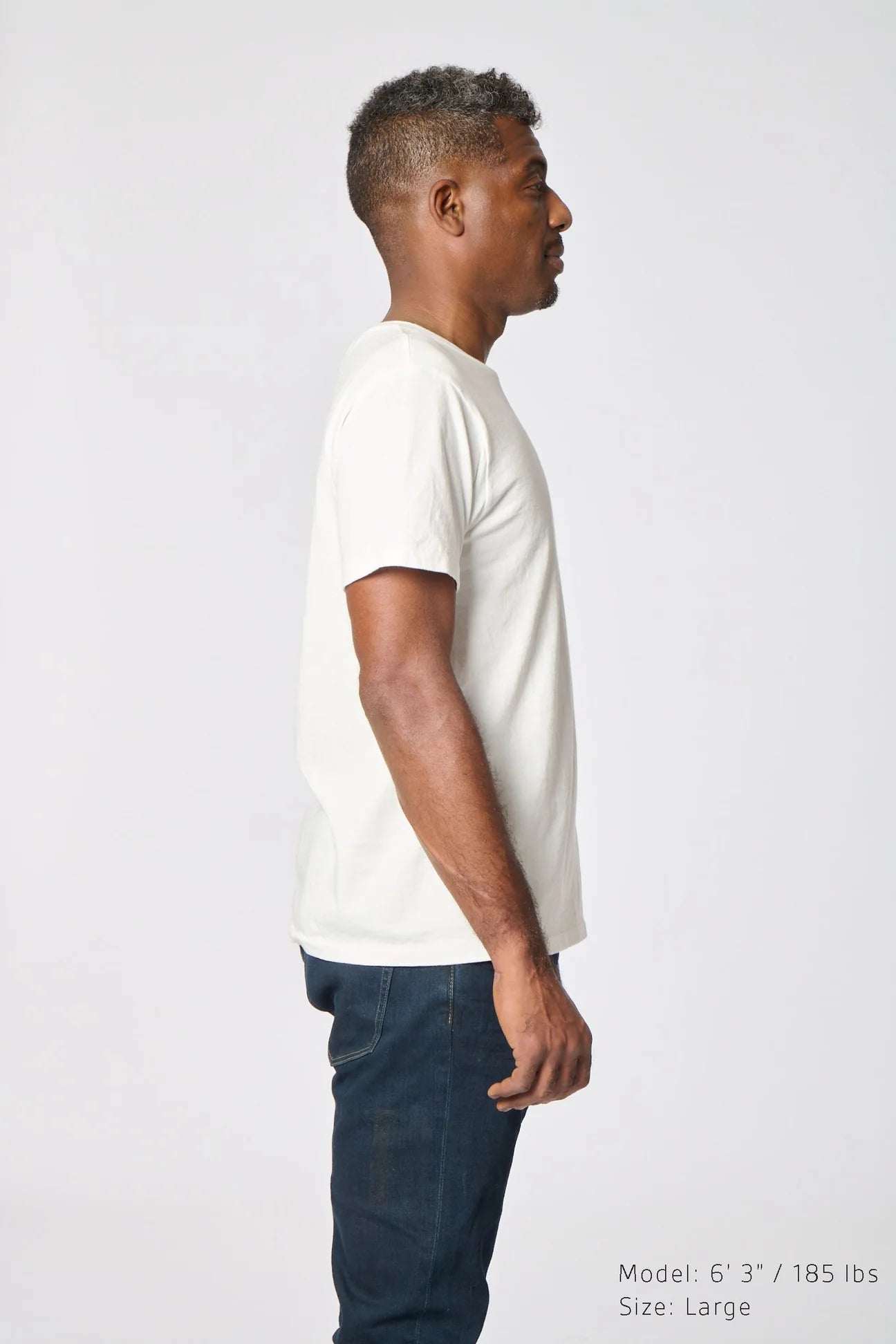 Short Sleeve Crew Neck Tee (2 Shirts Pac) / White