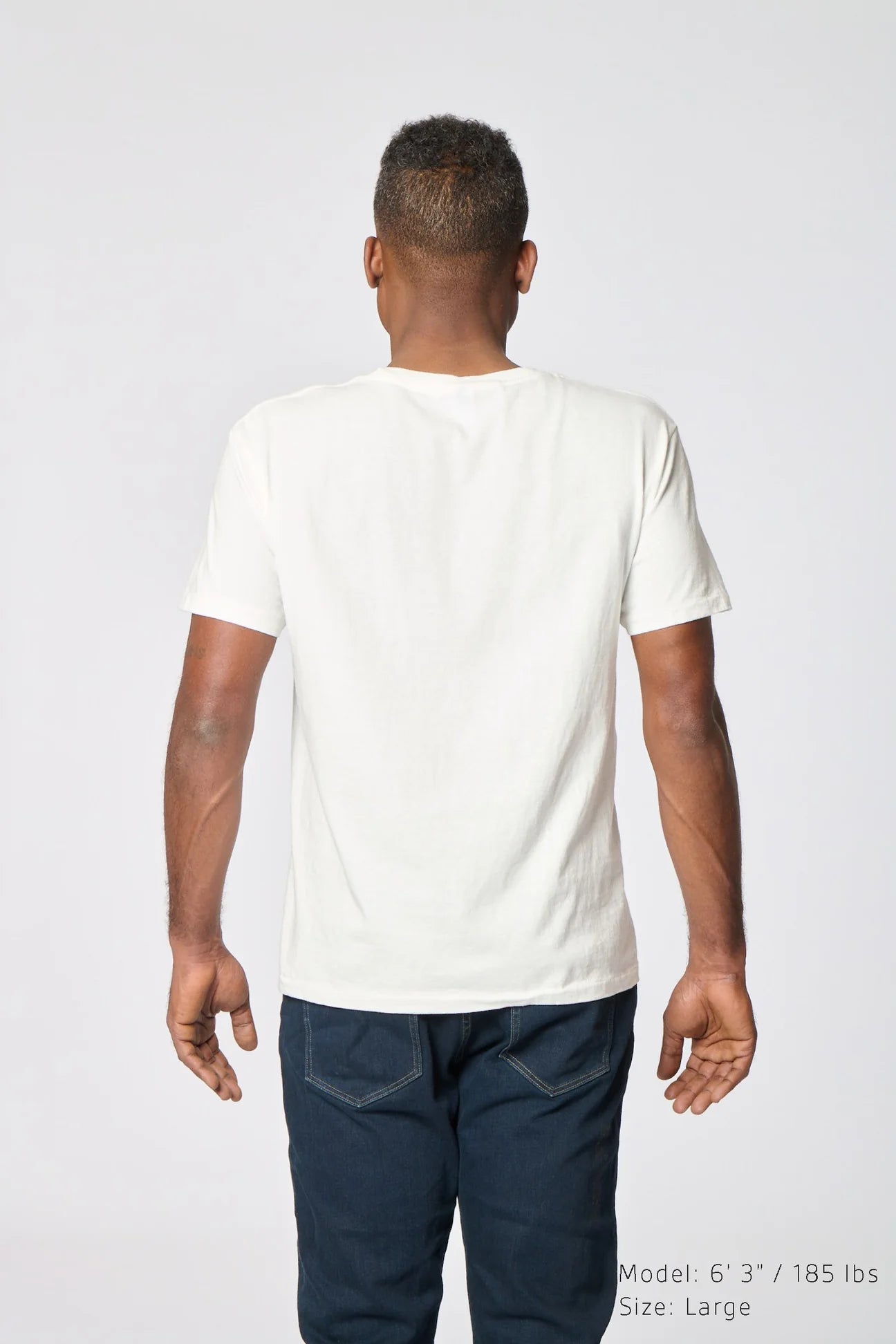 Short Sleeve Crew Neck Tee (2 Shirts Pac) / White