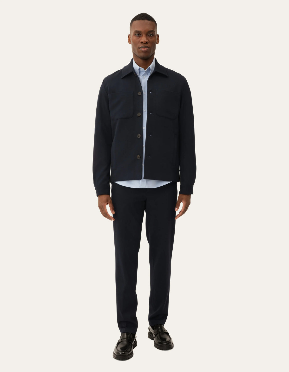 Como Hybrid Jacket - Navy