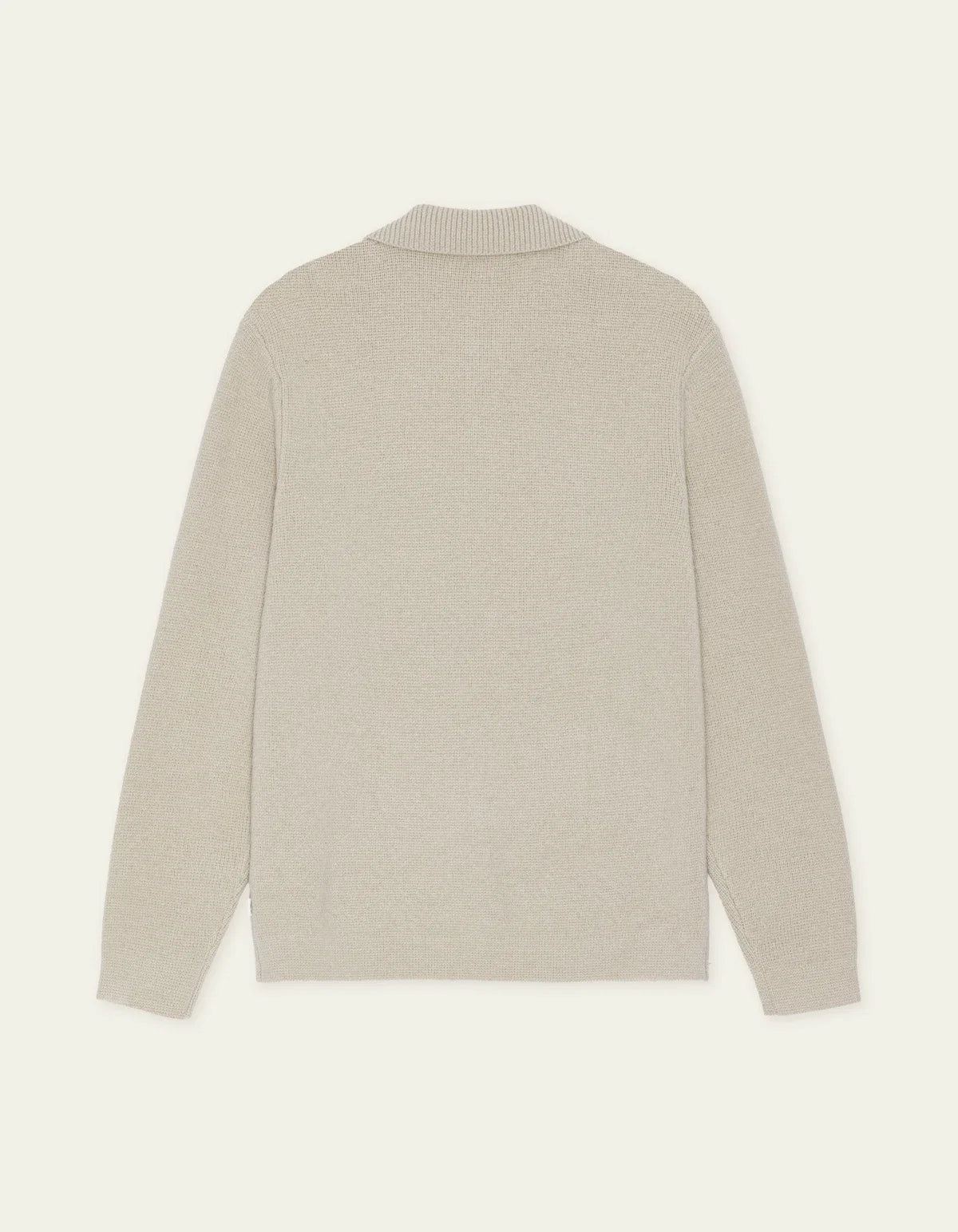Milano Knit Overshirt - Light Sand