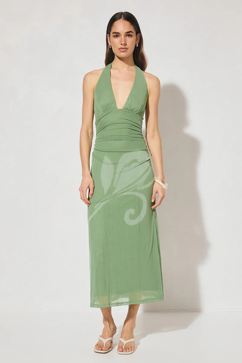 Cordelia Dress - Nephrite Green