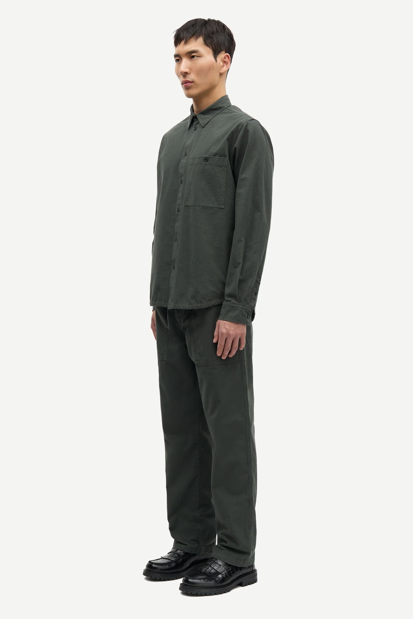 Saryan B Shirt 15840 - Dark Evergreen