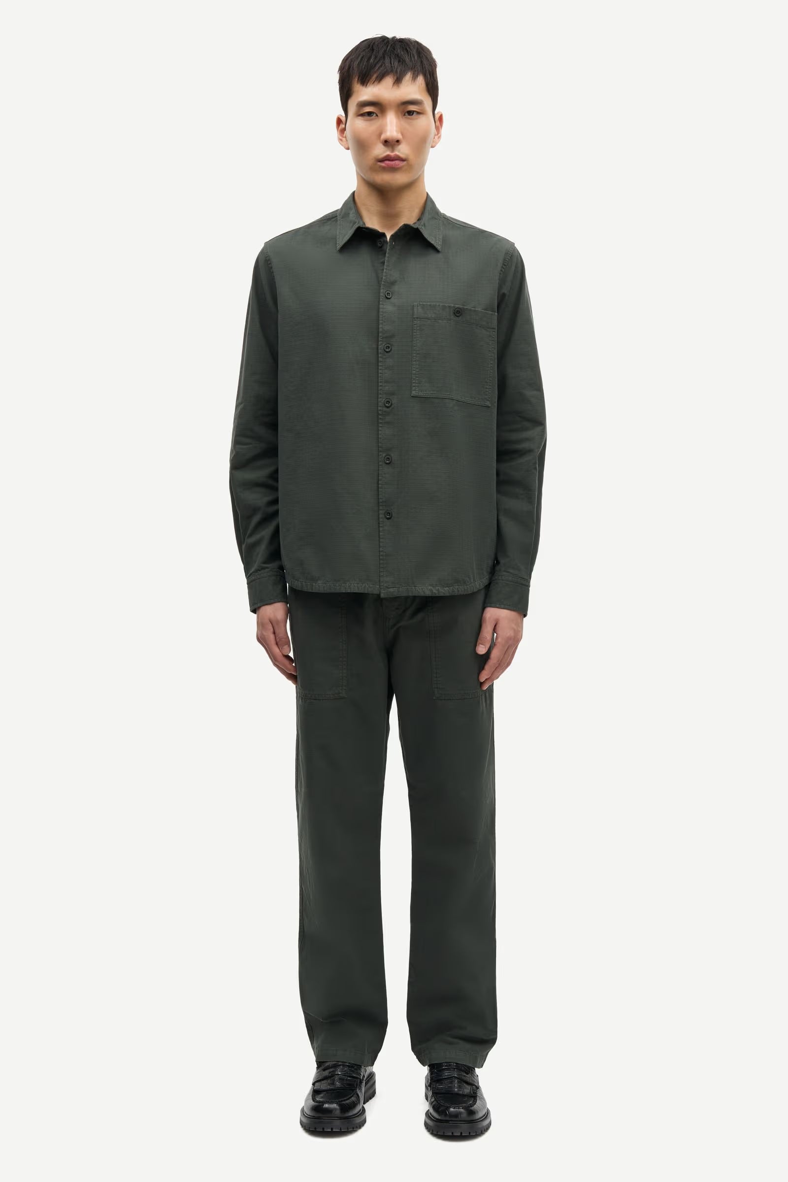 Saryan B Shirt 15840 - Dark Evergreen