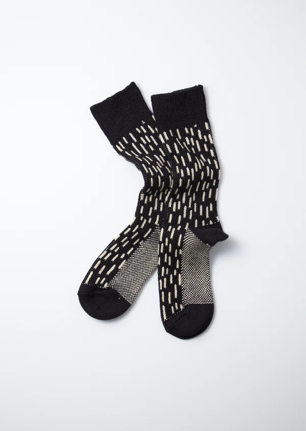 Rain Drop Crew Socks