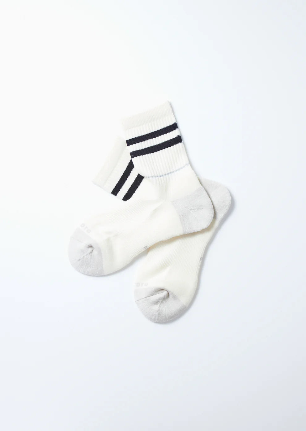All-Rounder 2-Stripe Merino Crew