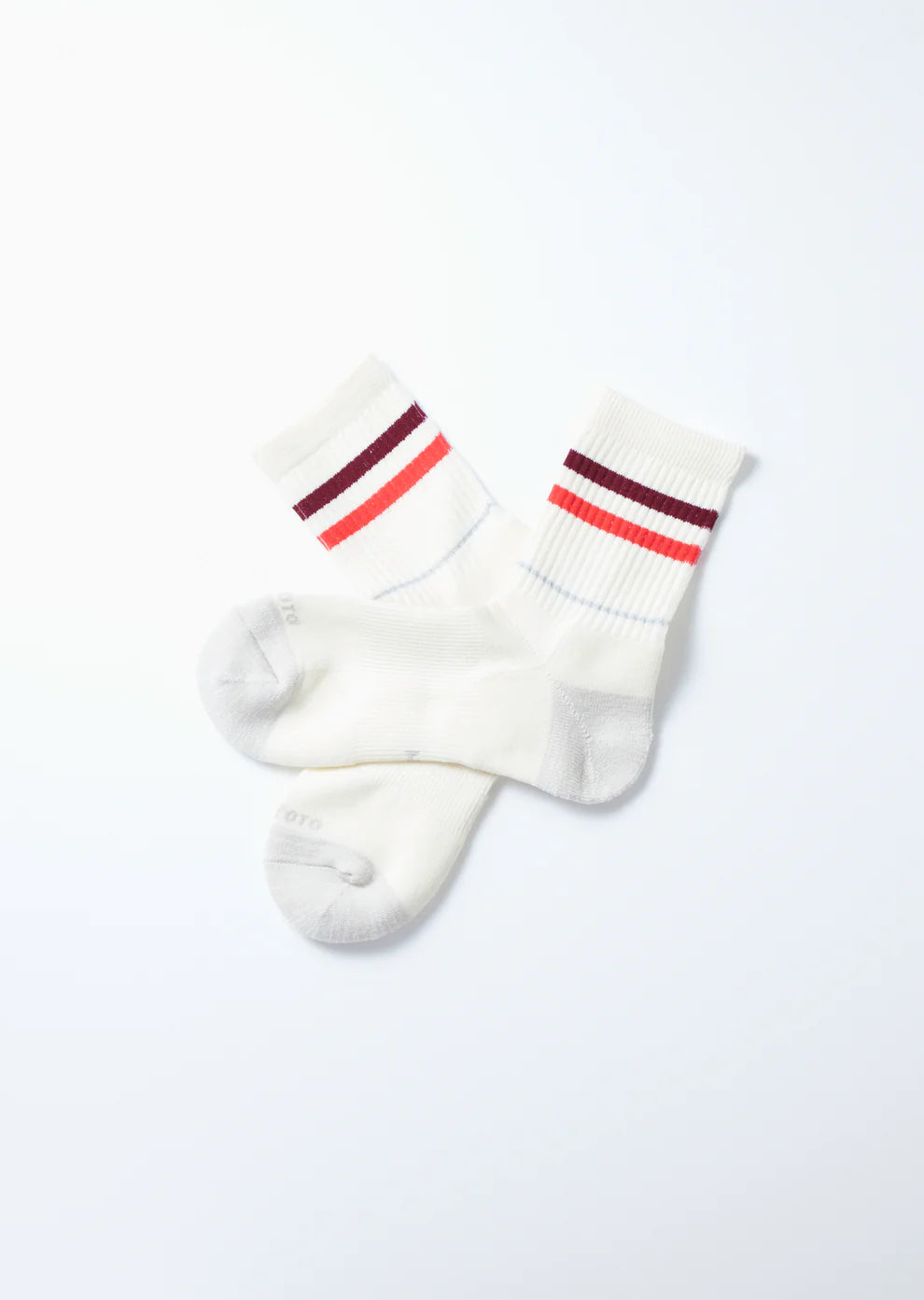 All-Rounder 2-Stripe Merino Crew