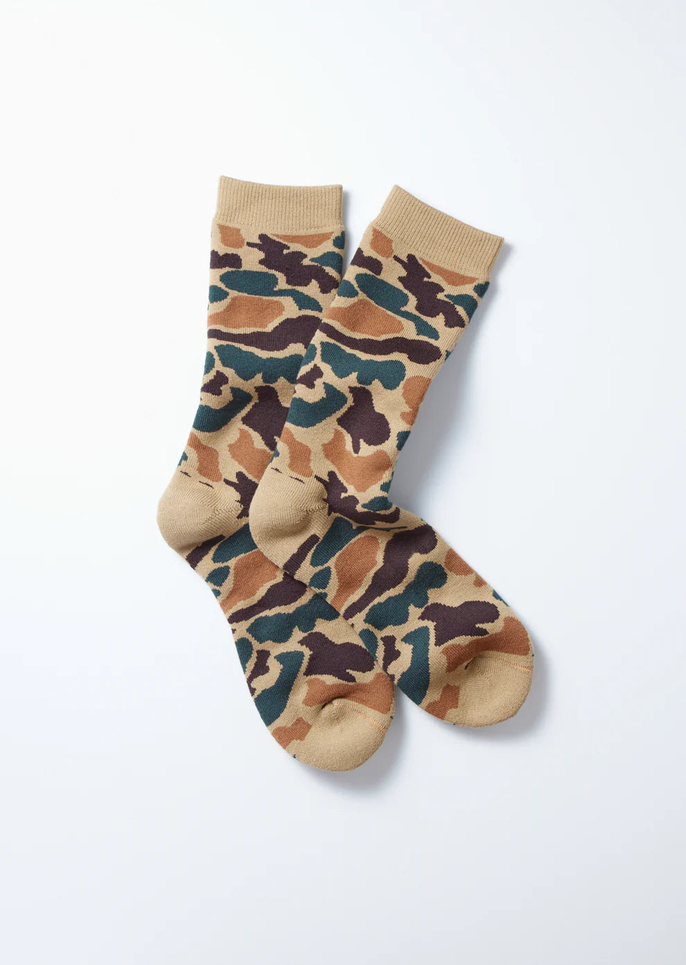 Pile Camo Crew Socks