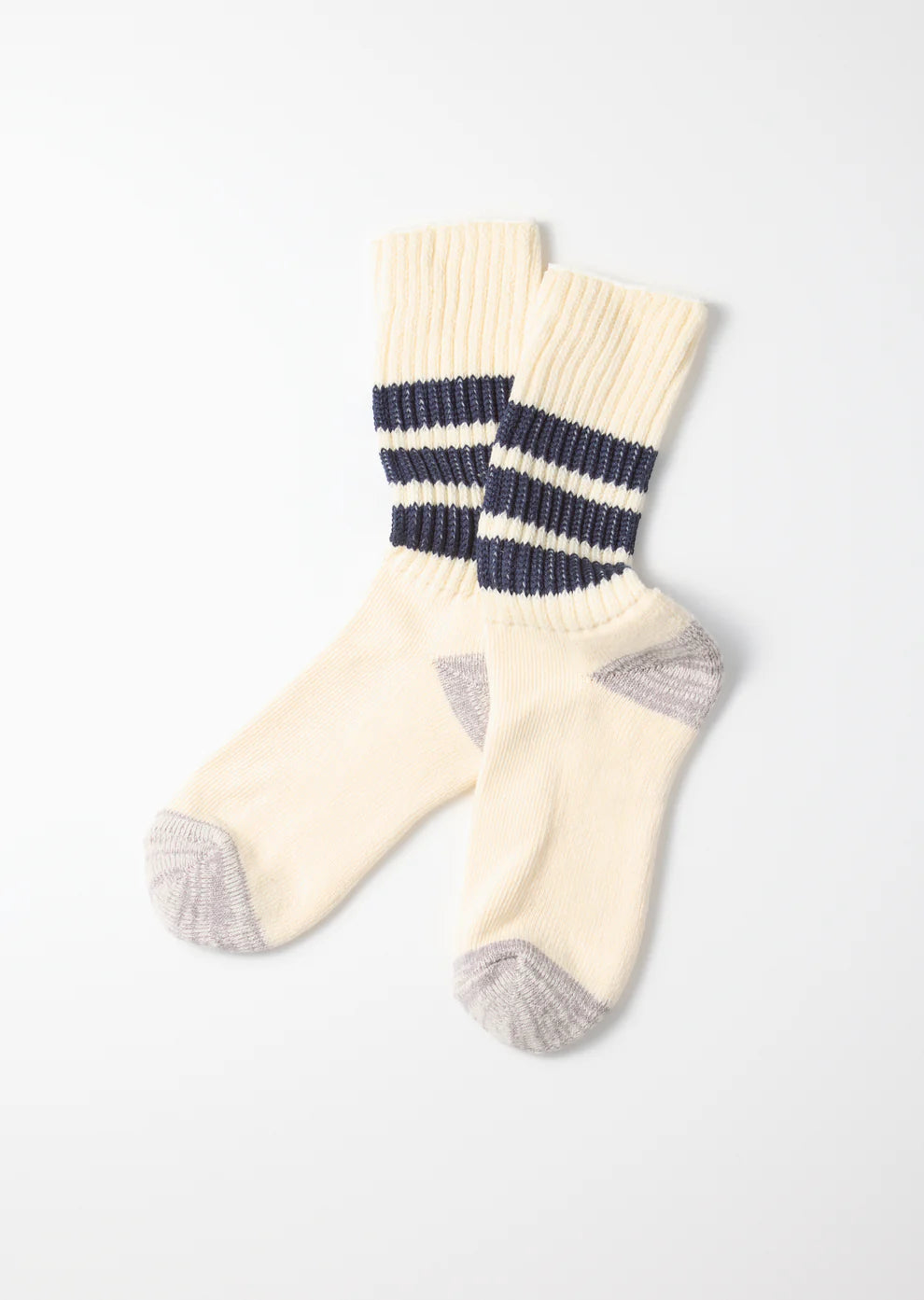 Coarse Rib Old School Crew Socks