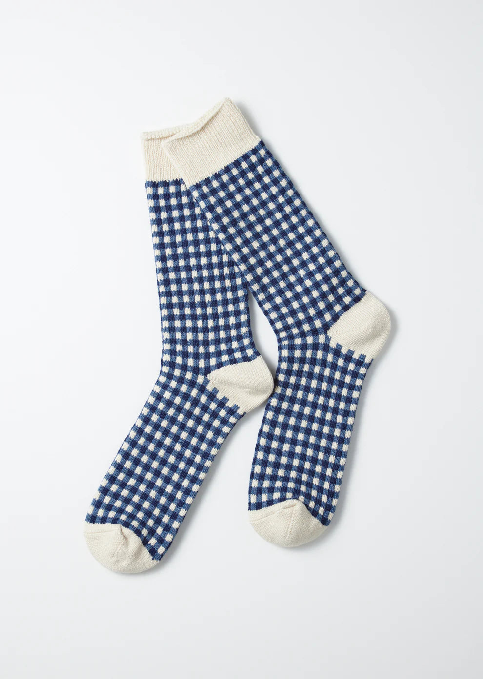 Gingham Check Socks
