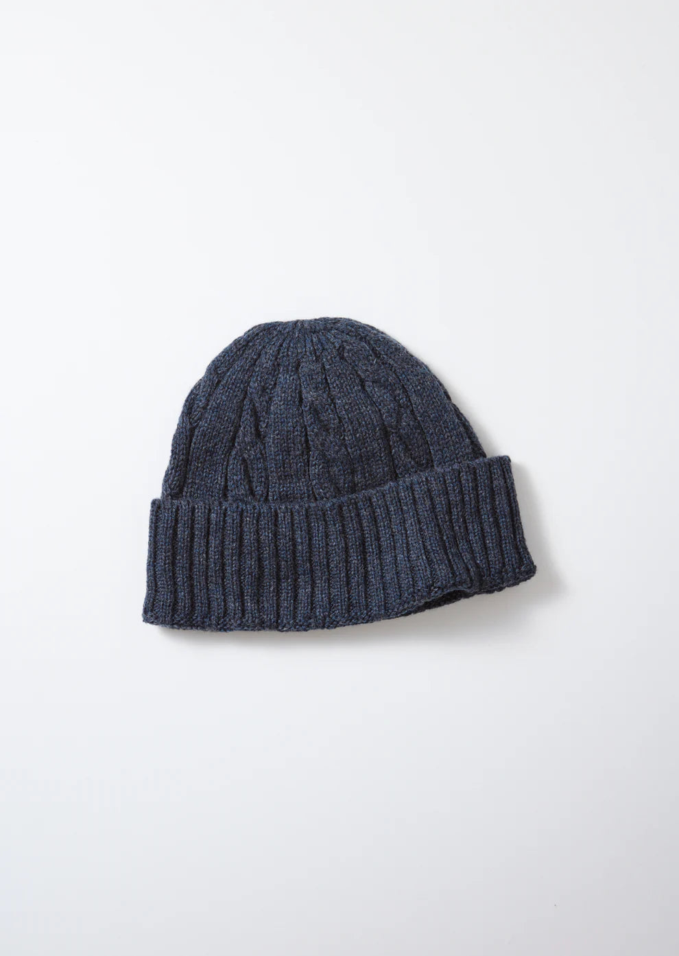 Washable Merino Cable Watch Cap