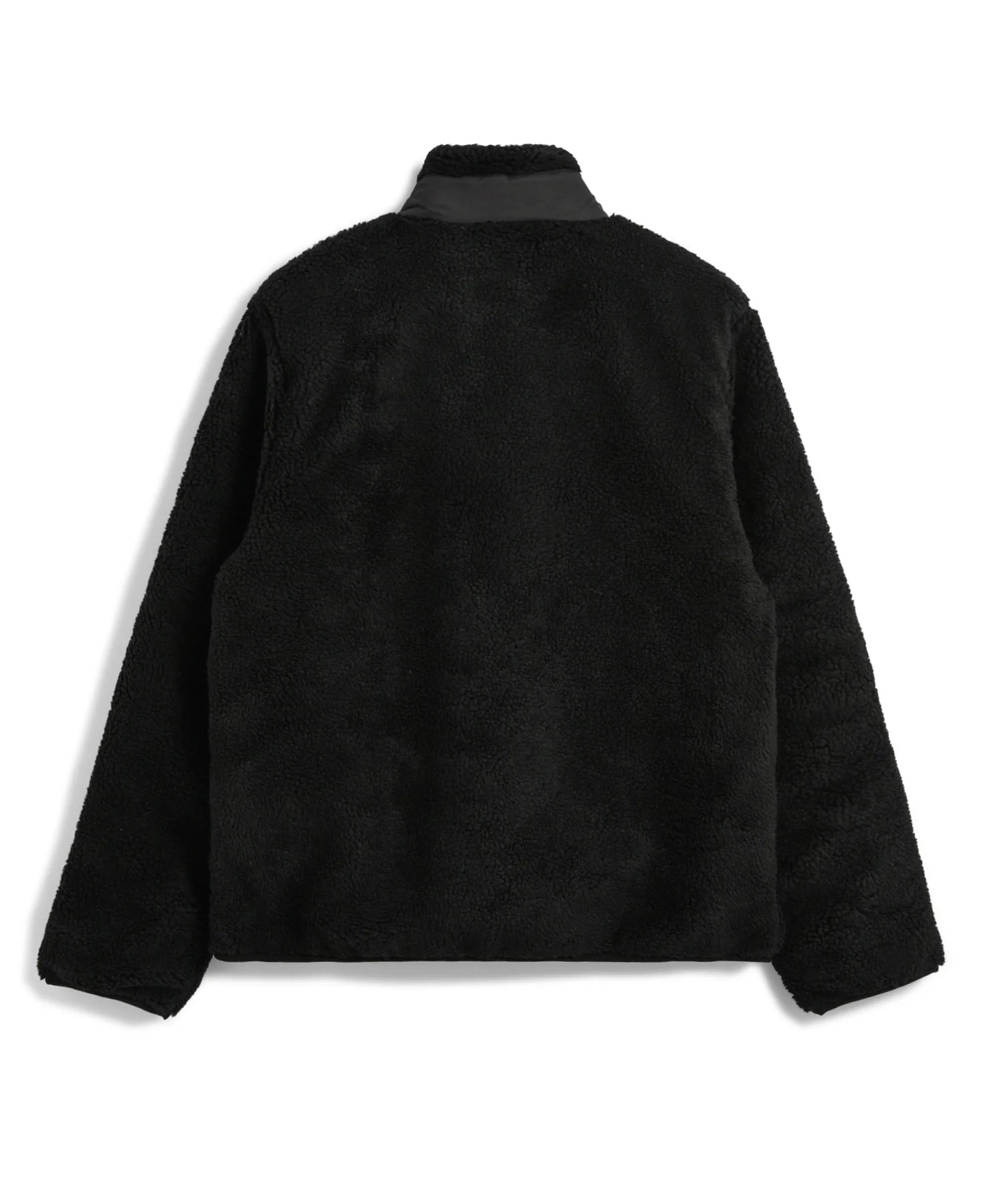 Non-Down Mountain High-Neck Zip Boa Jacket