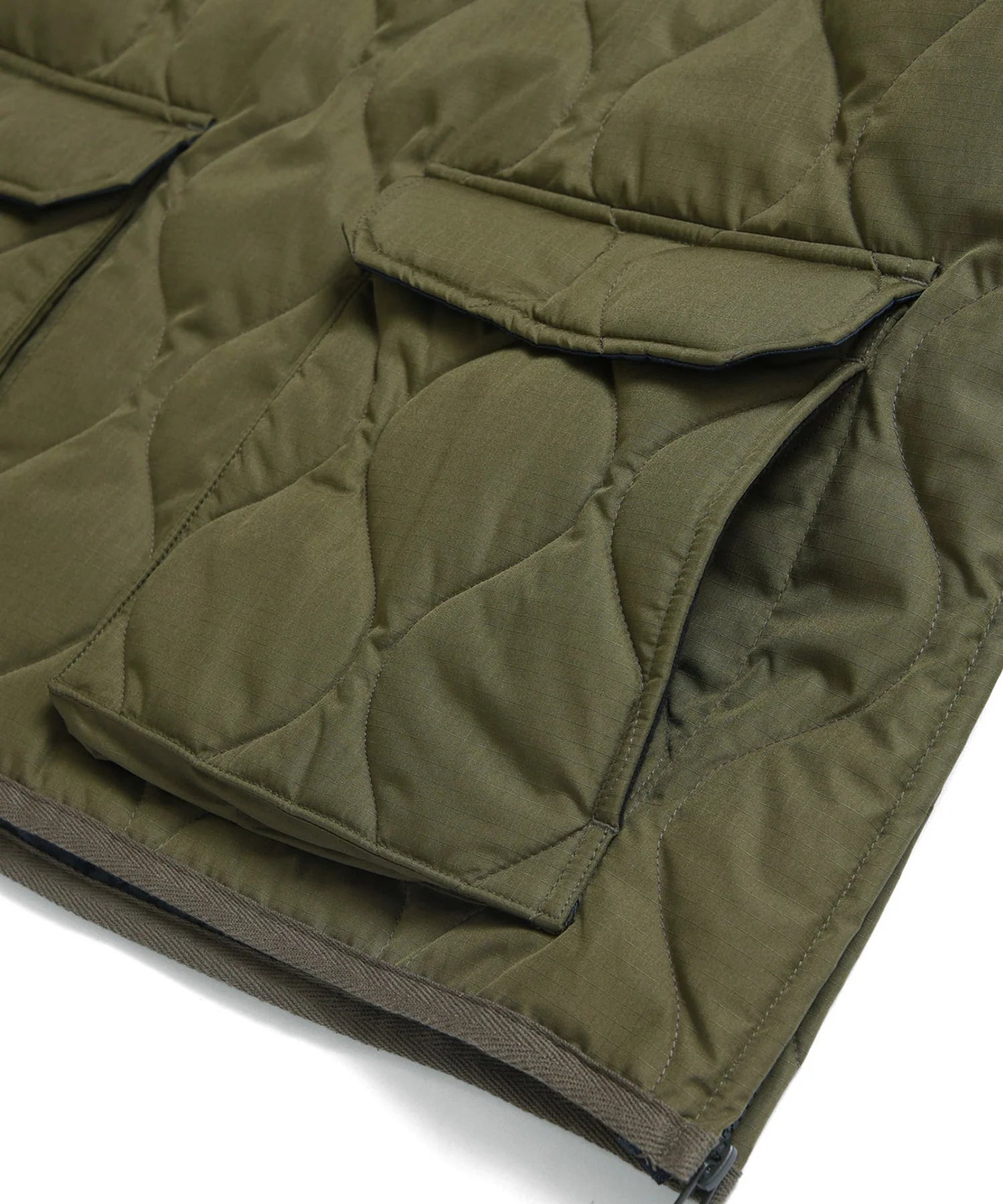 Unisex Military W-Zip Down Hoodie