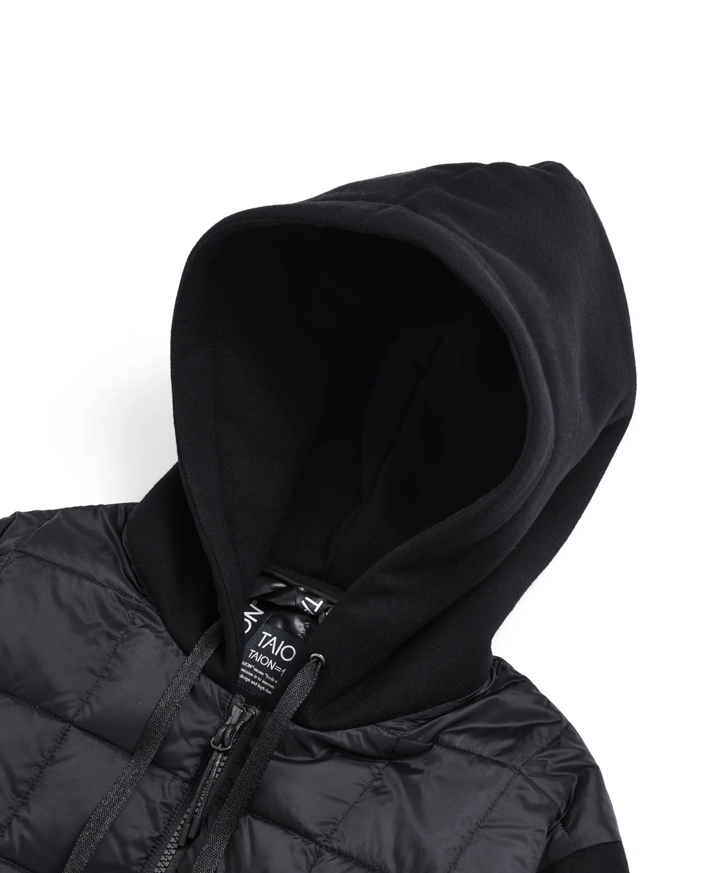 Unisex Basic W-Zip Front Hoodie + Sweats Sleeve