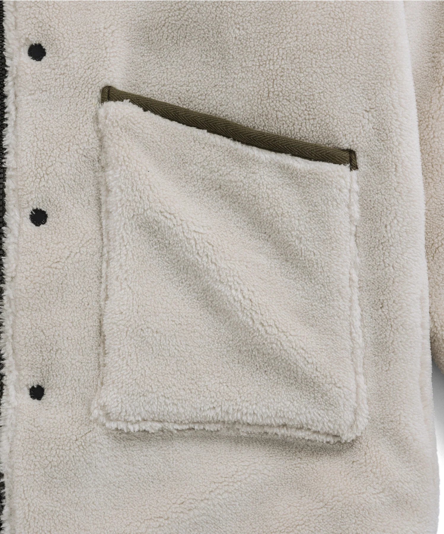 Unisex Military Reversible Down + Boa N-1 Type Jacket