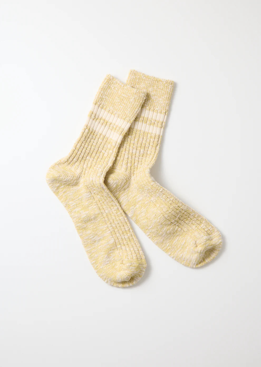 Organic Cotton Slub Stripe Socks
