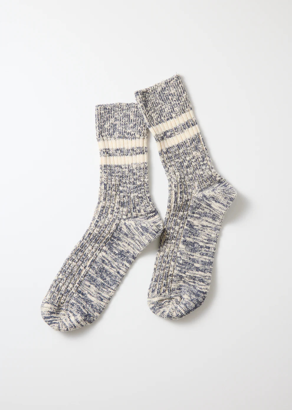Organic Cotton Slub Stripe Socks