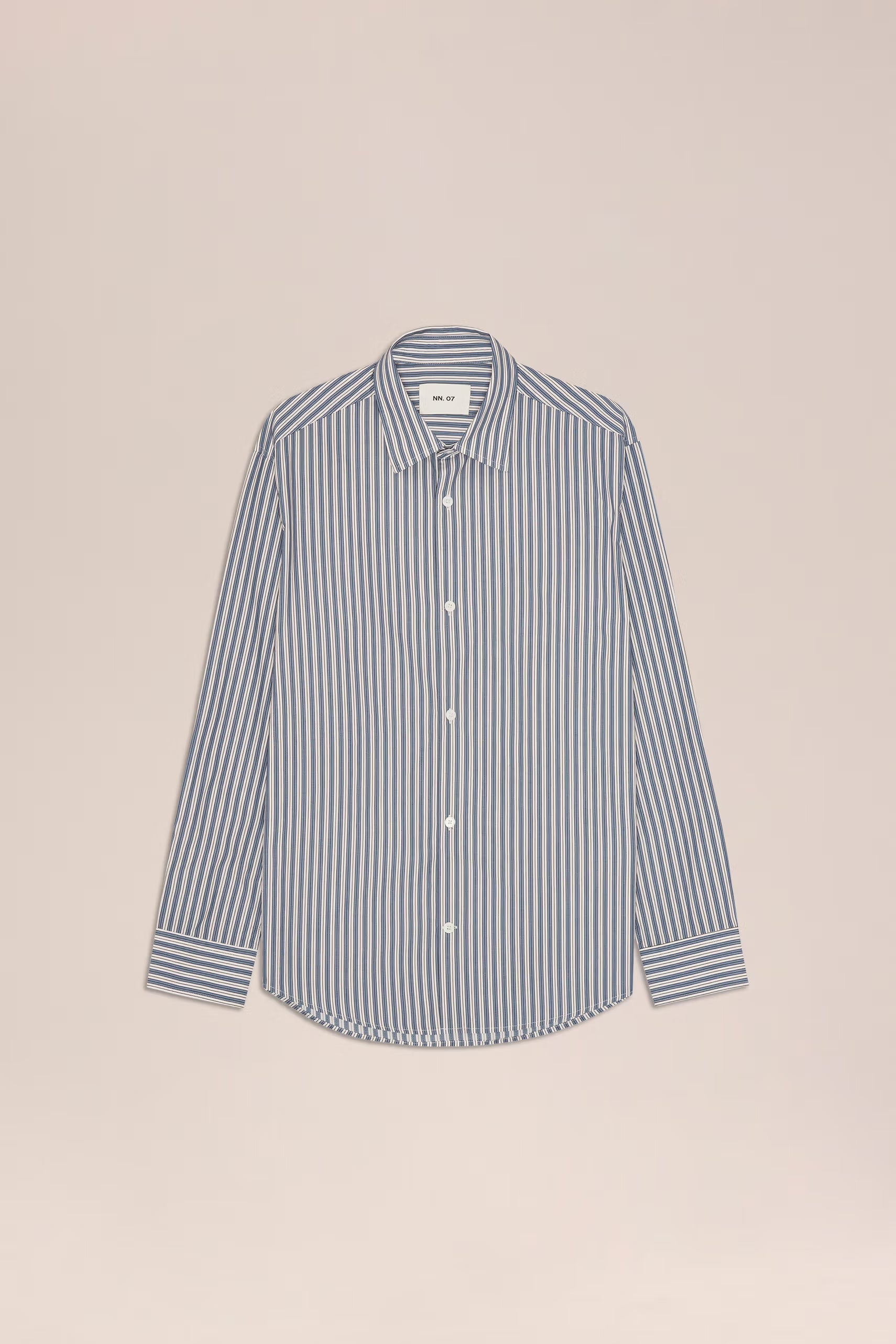 Freddy PKT - Smooth Cotton Shirt - Sea Stripe