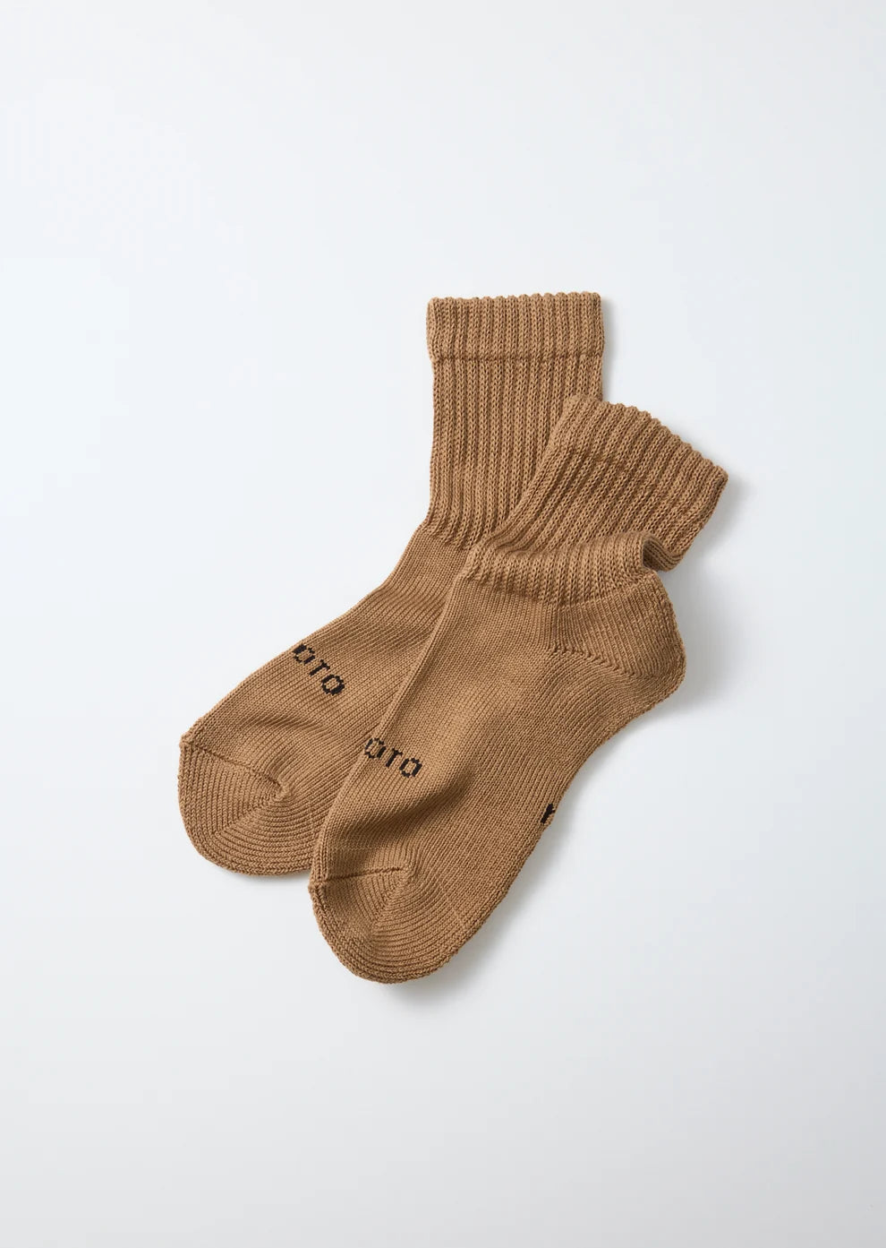 Organic Daily 3-Pack Mini Crew Socks - Khaki Tones