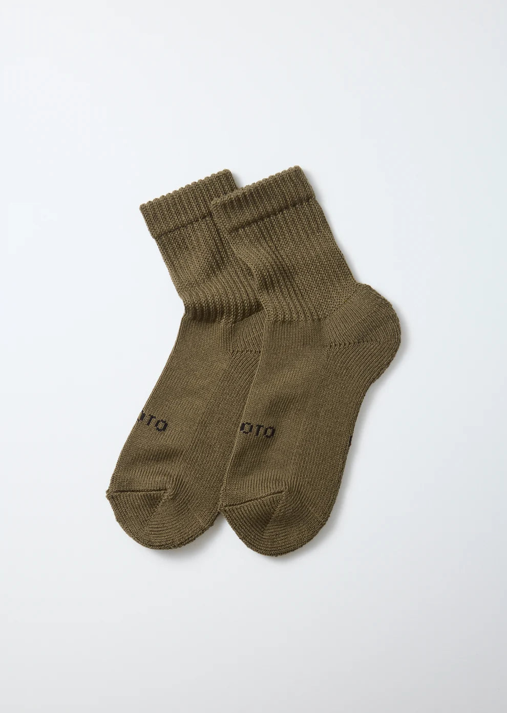 Organic Daily 3-Pack Mini Crew Socks - Khaki Tones