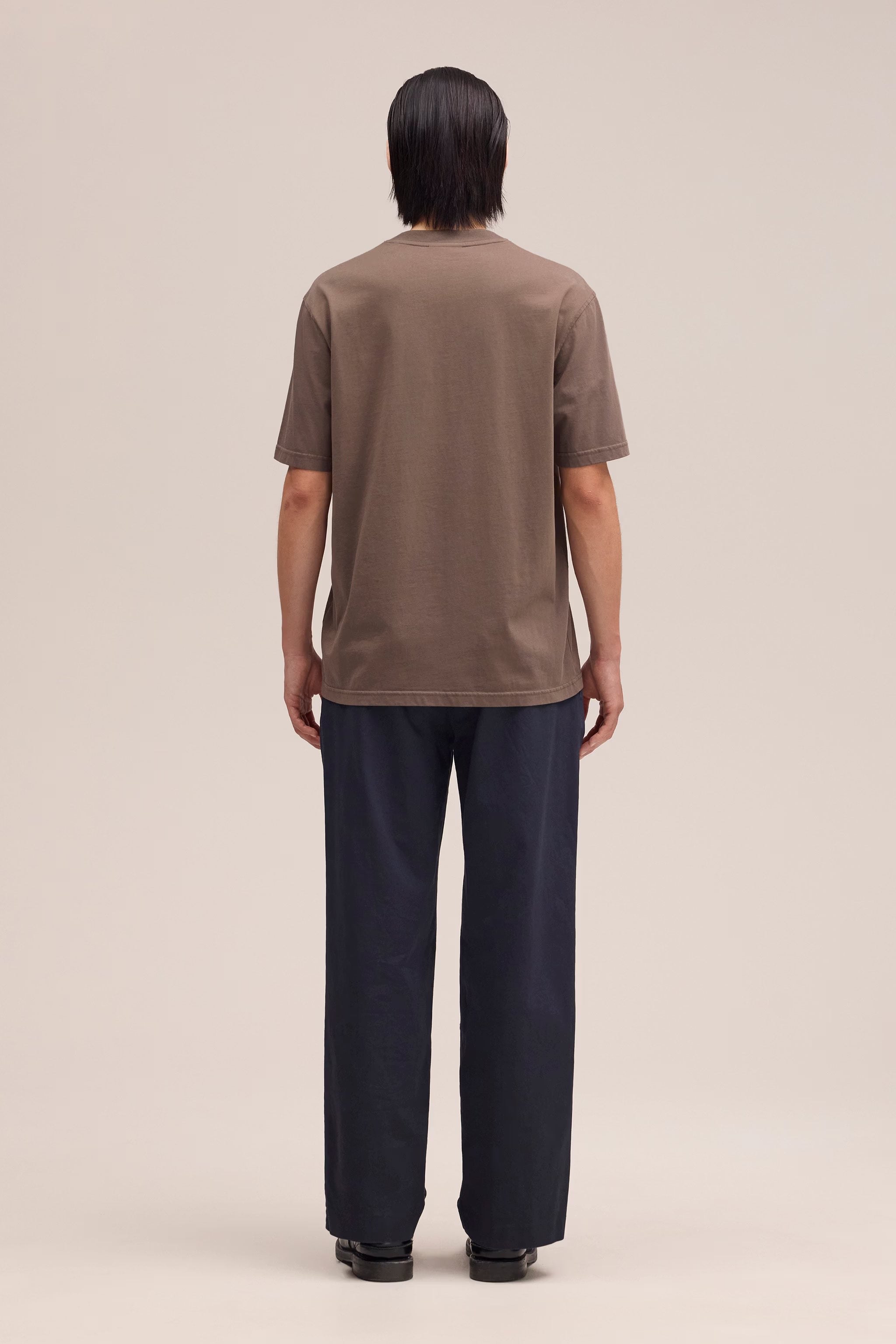 Adam - Casual Logo Pima Tee - Mable Husk