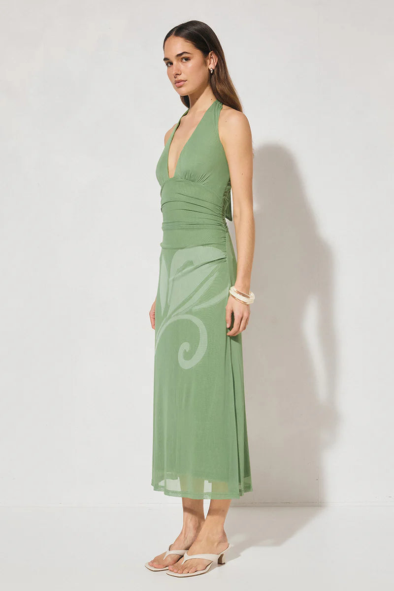Cordelia Dress - Nephrite Green