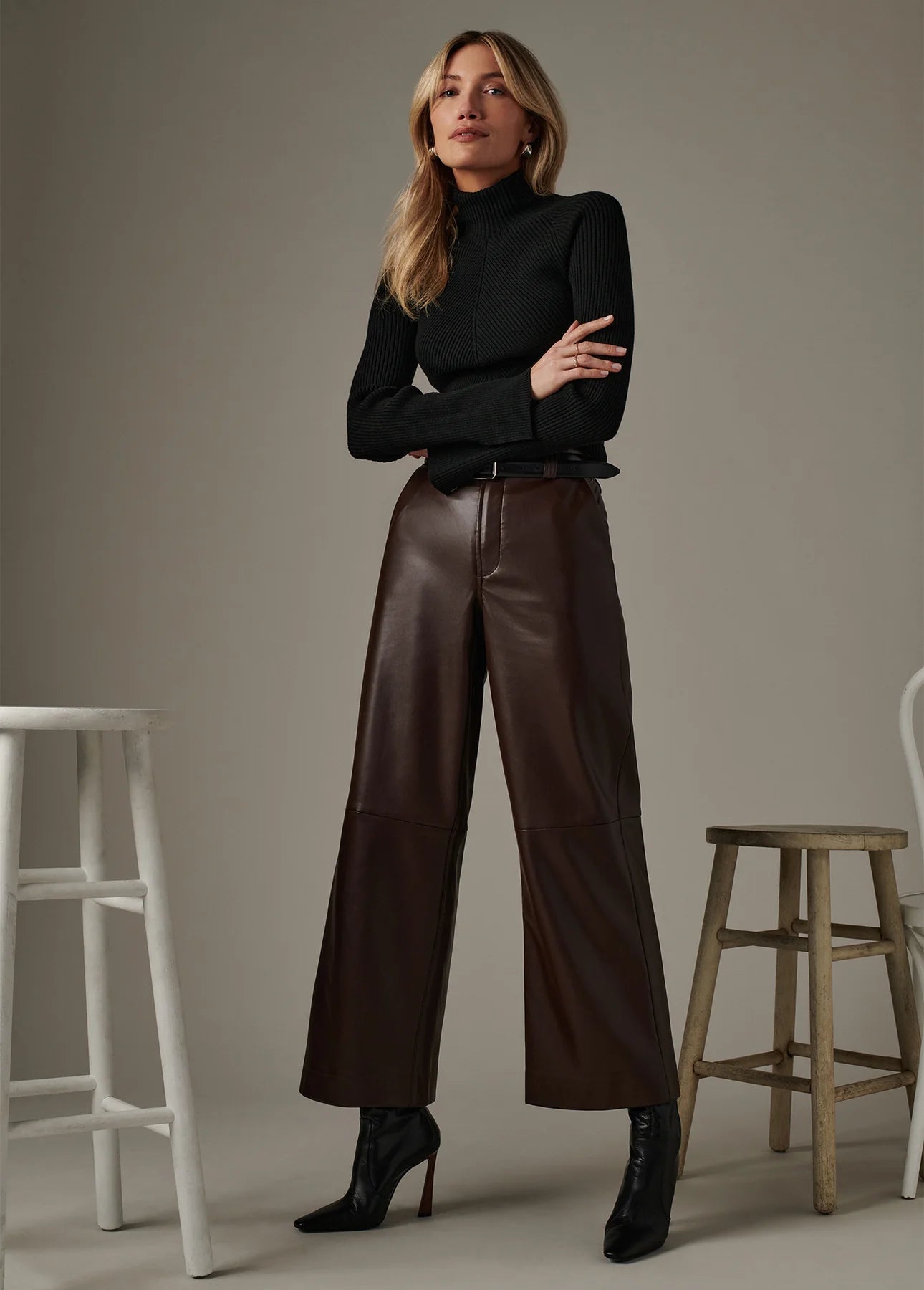 Palmer Turtleneck - Black