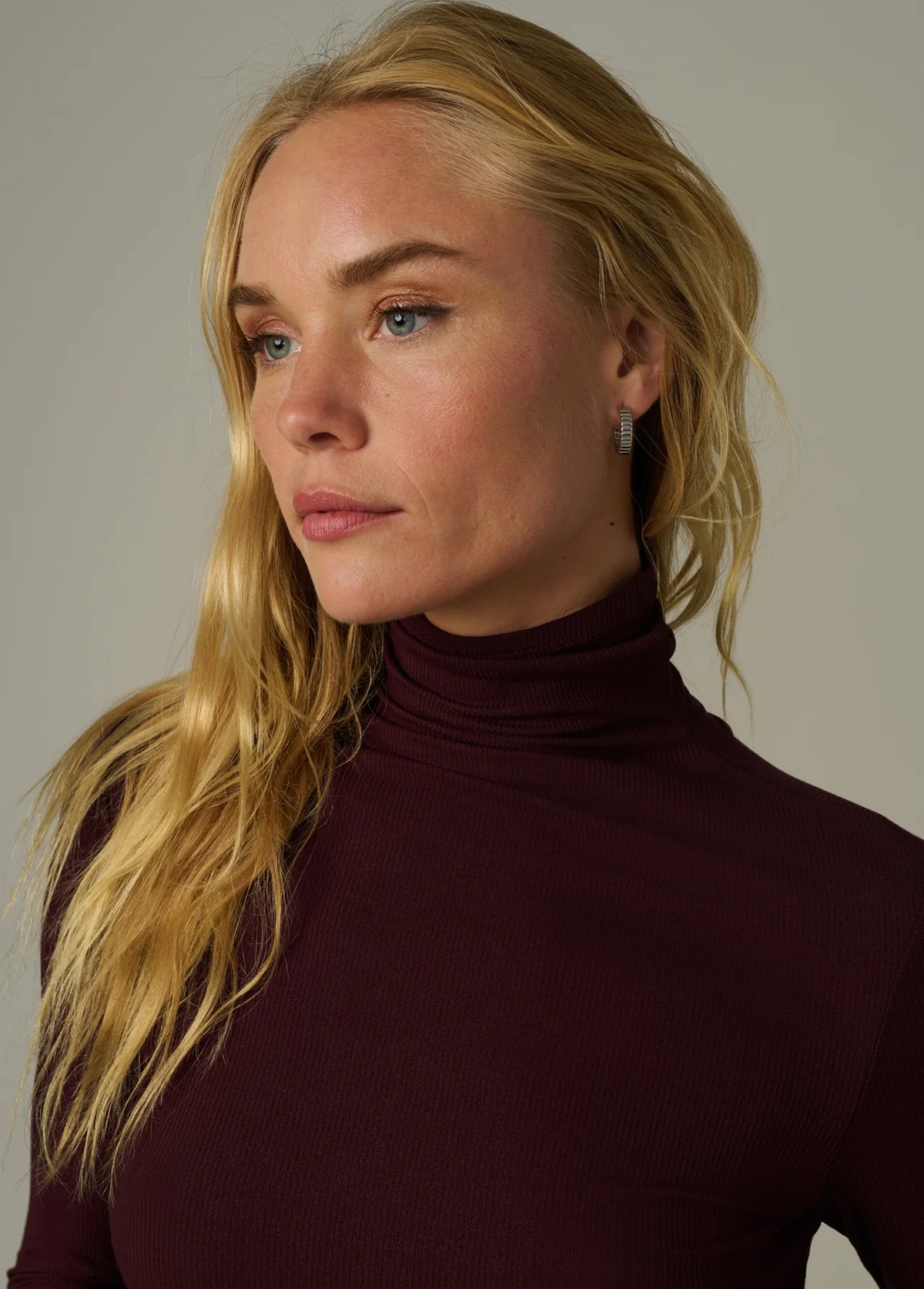 The Tony Long Sleeve Top - Bordeaux