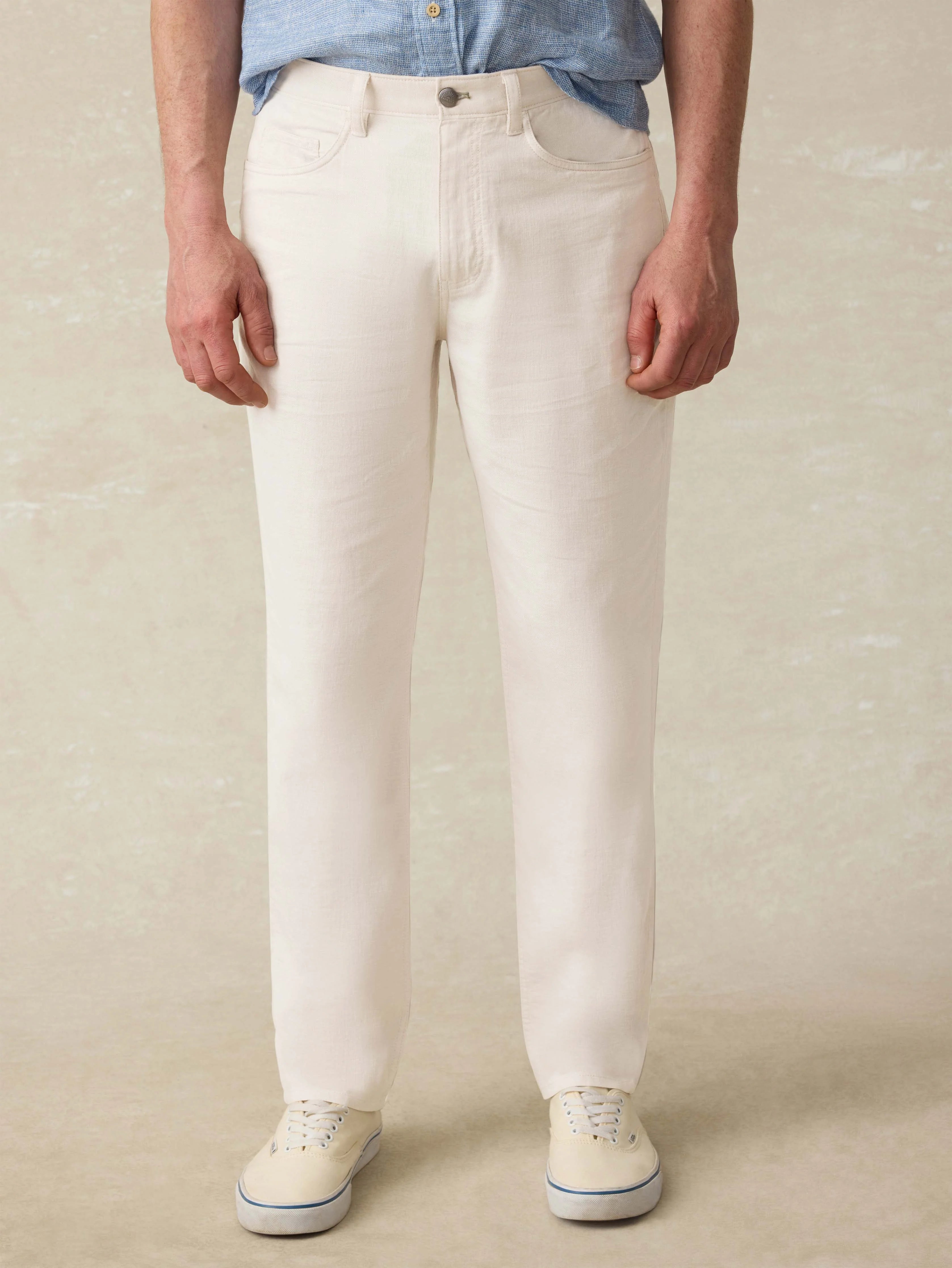 Movement™ Linen 5-Pocket Pant