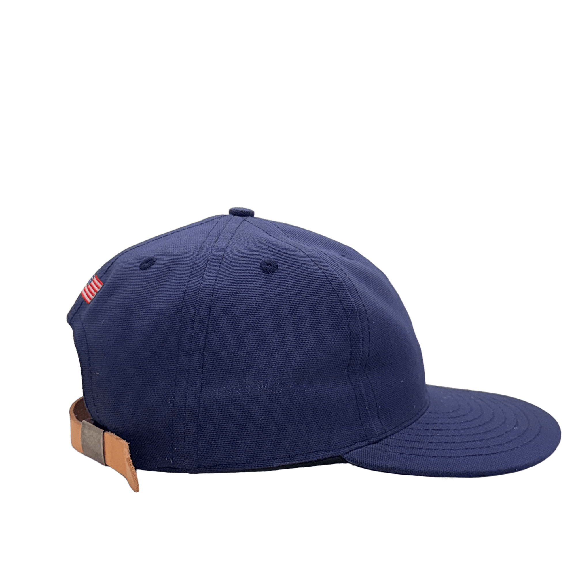 Soft Brim Ball Cap - American Canvas Plain Front - Rocky Mountain Blue