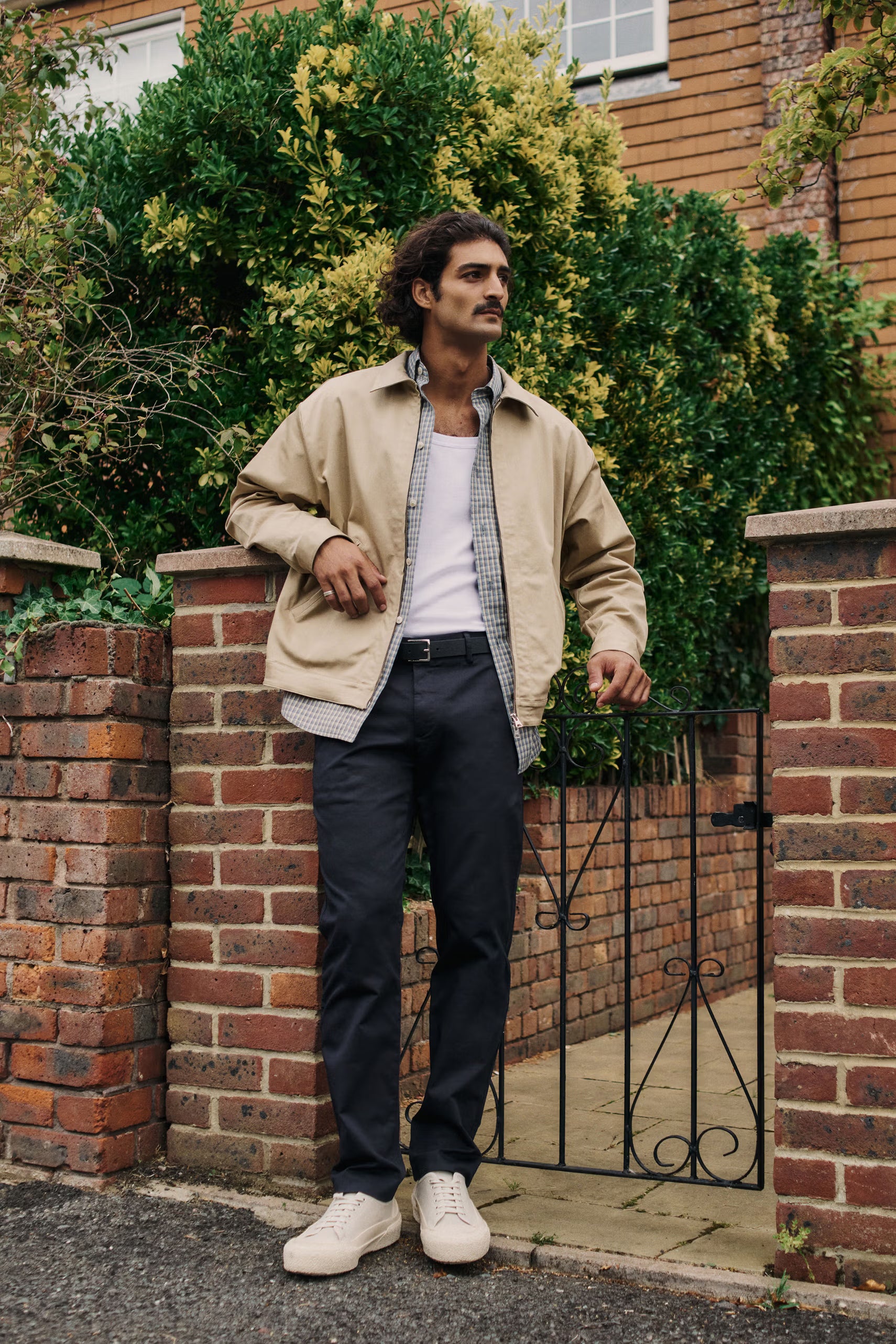 Colby Brushed Oxford Shirt- Blue Check