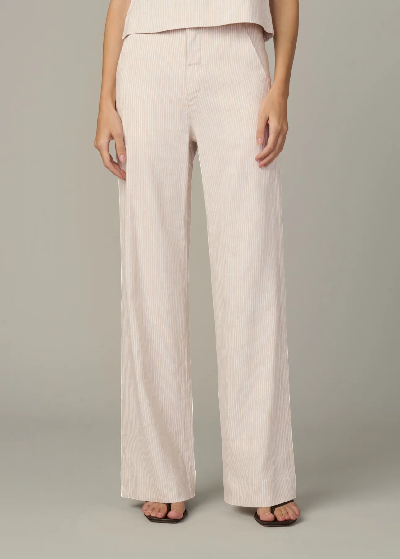 The Clean Trouser - Micro Stripe