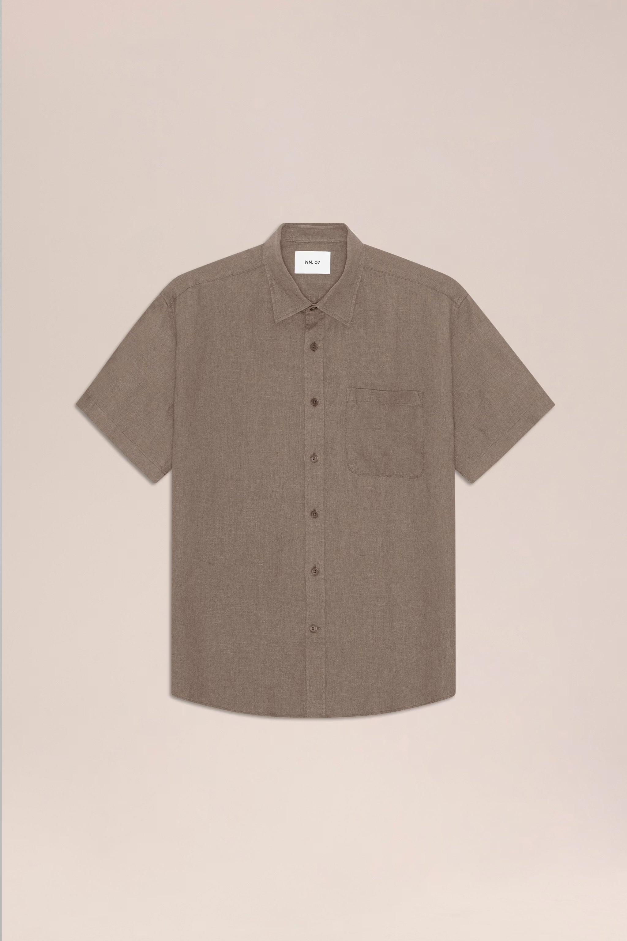 Deon - Linen Shirt - Clay Mirage