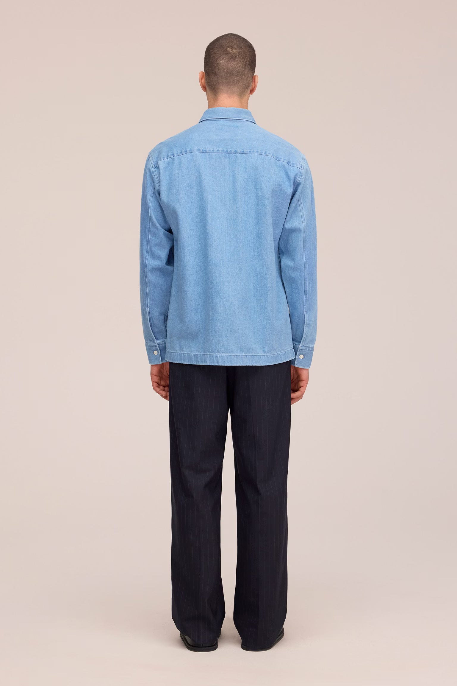 Freddy - Egyptian Cotton Shirt - Blue Denim