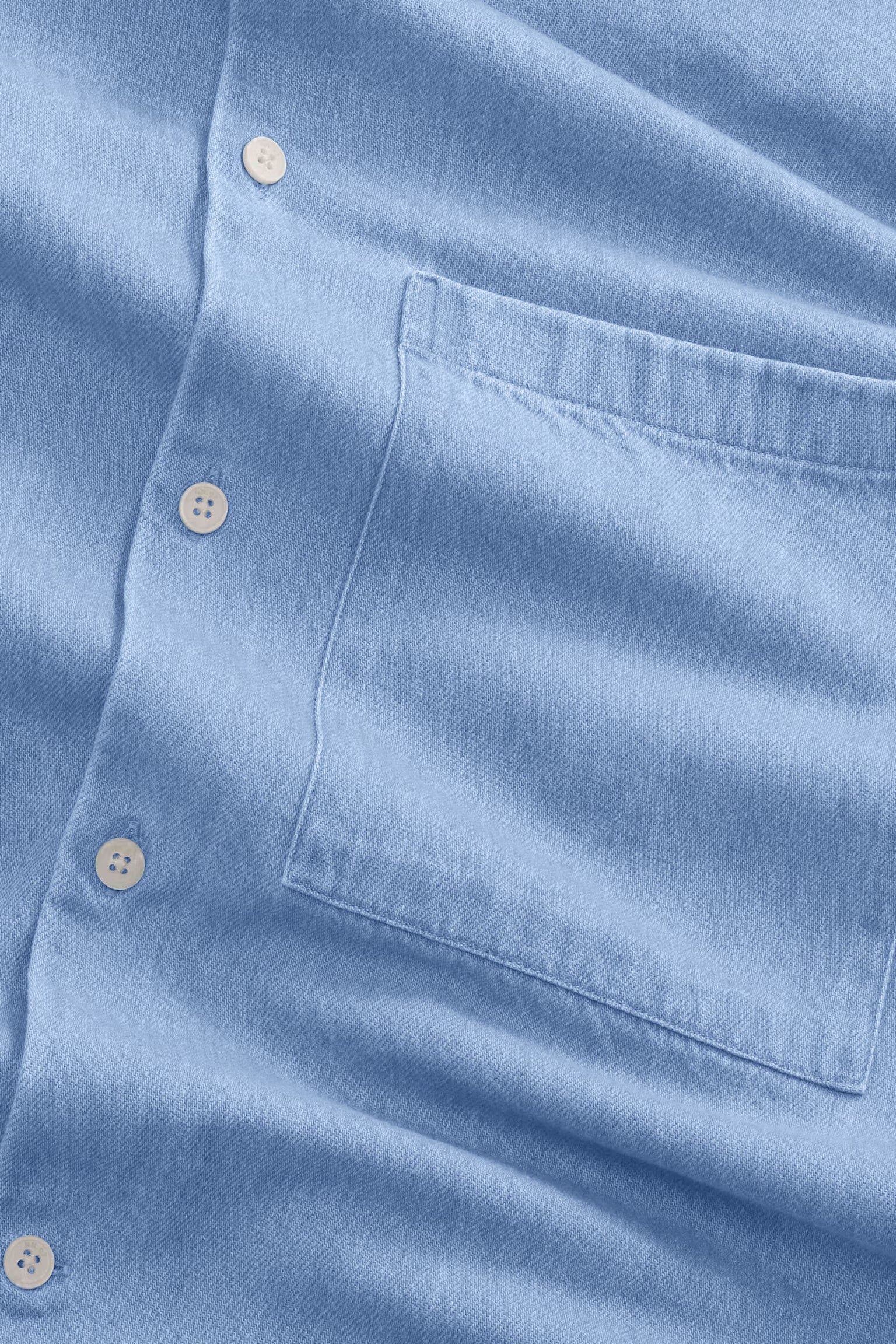 Freddy - Egyptian Cotton Shirt - Blue Denim